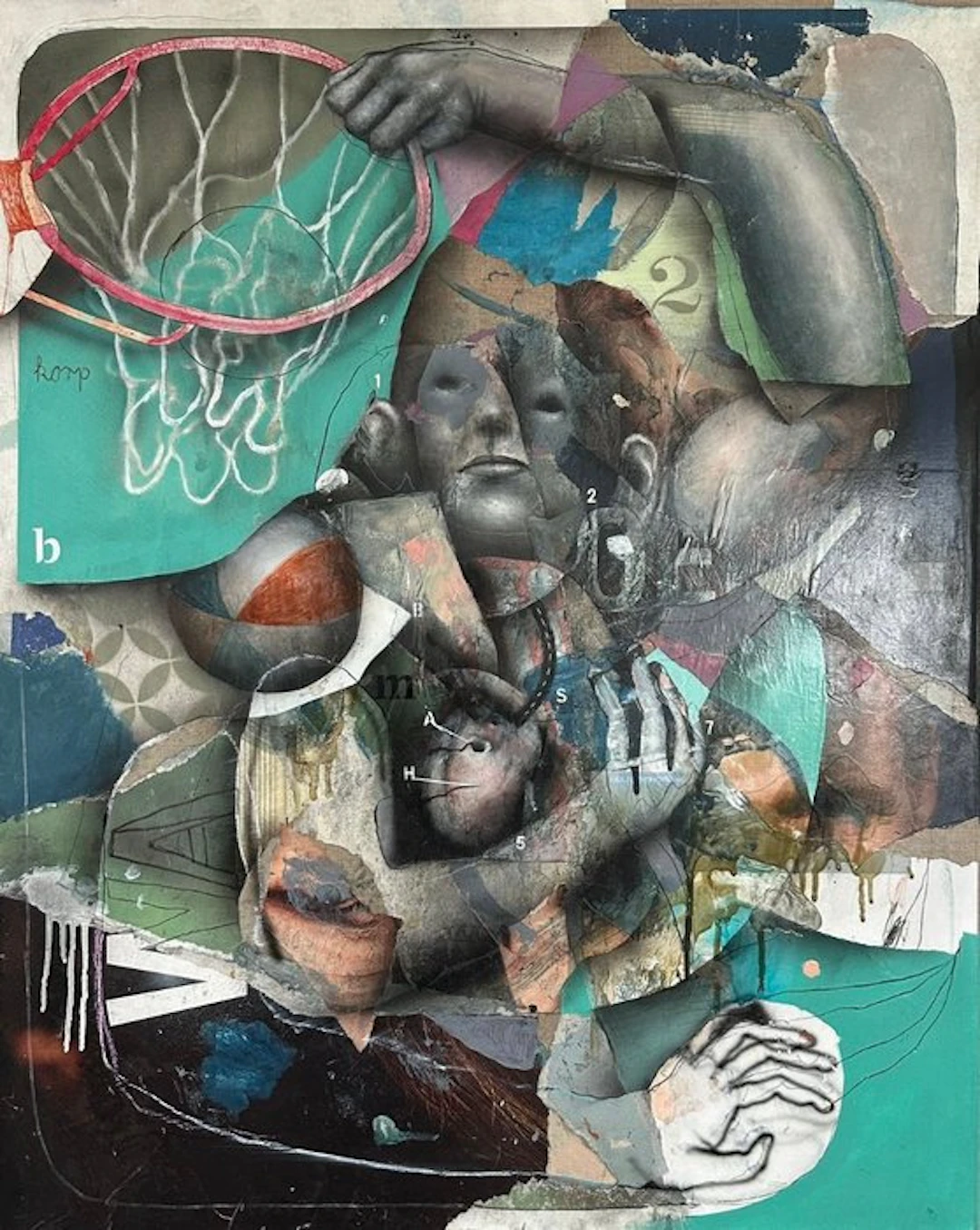 Dominik Schmitt (1983) - Mixed Media