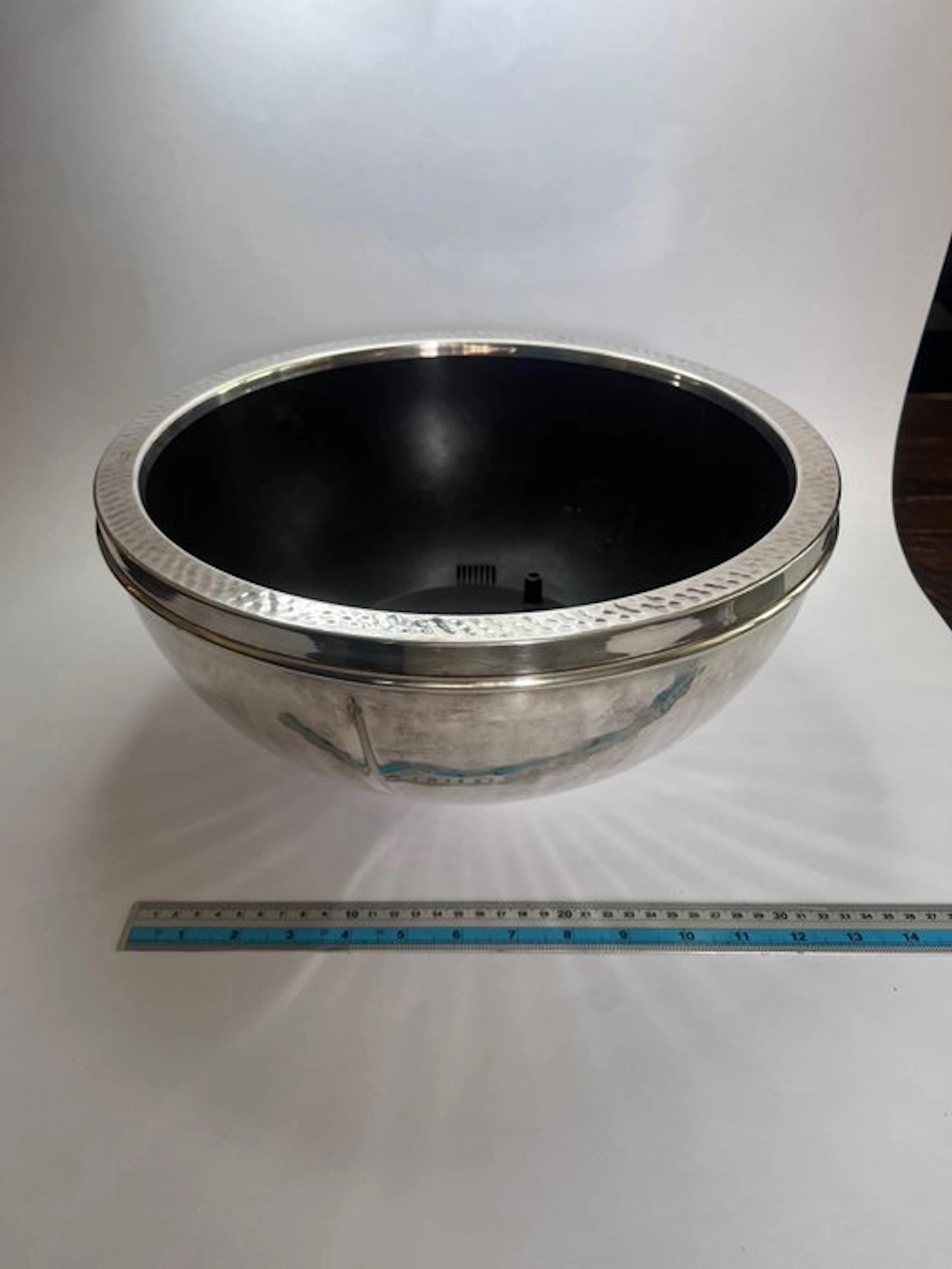 Cassetti - Ice bucket - Aluminium, Silverplated