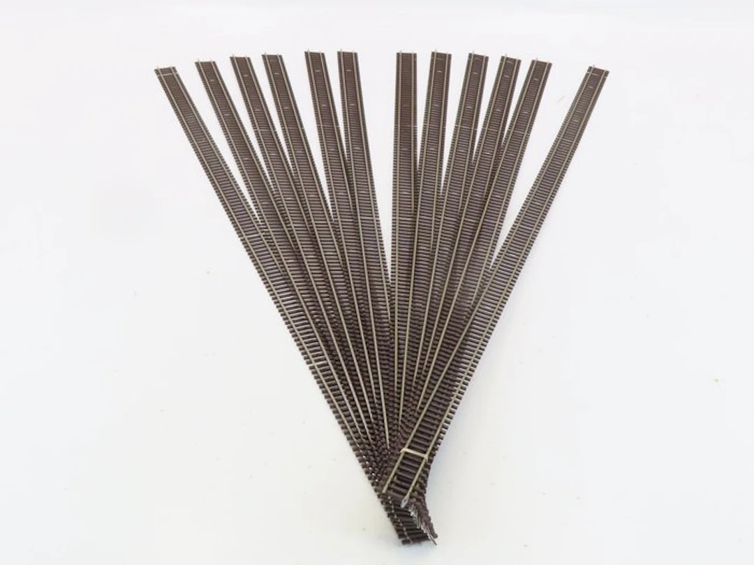 Roco H0 - 42400 - Model train tracks (12) - 12 flex-rail pieces 920 mm, nickel
