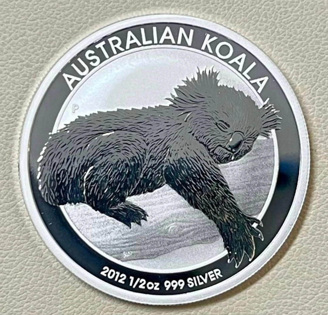 Australia. 50 Cents 2012, Koala, 1/2 oz, Silber .999 (No reserve price)