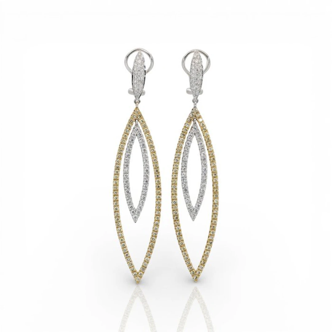 Earrings - 18 kt
