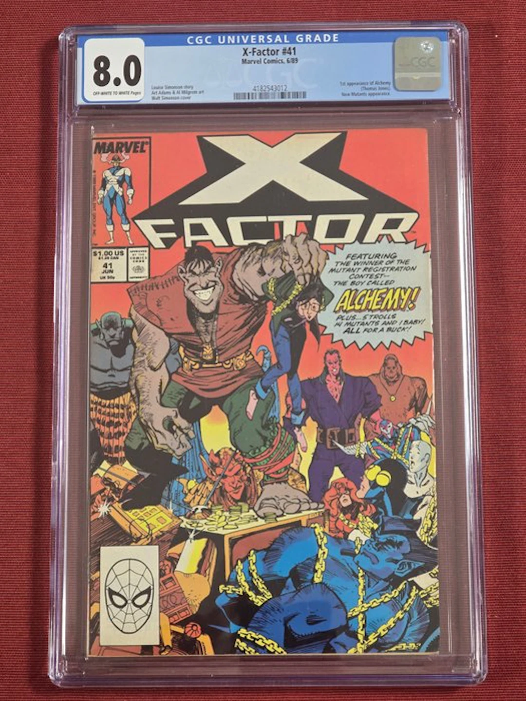 X-Factor #41 - First appearance of Alchemy (character...