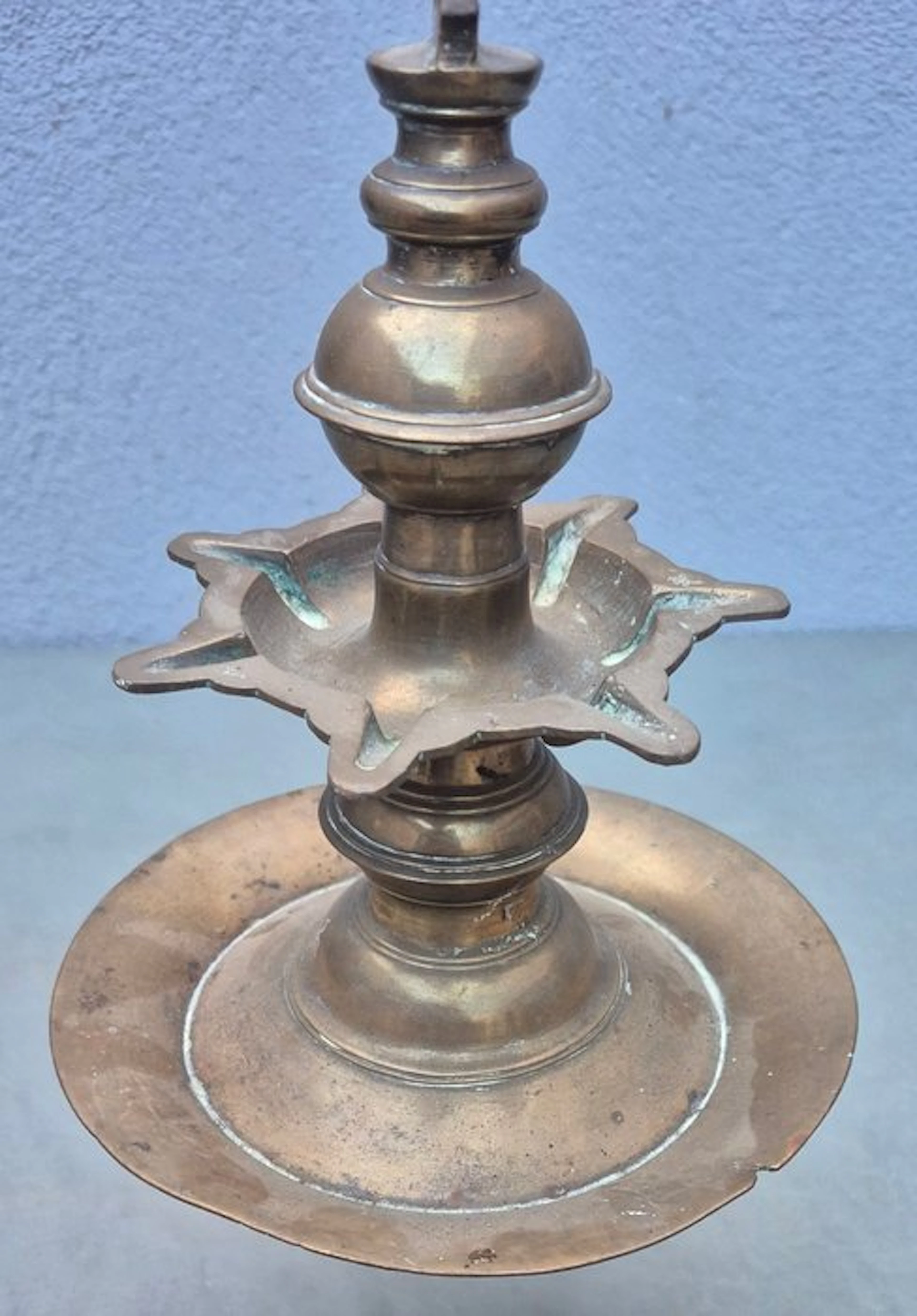 Hanging lamp - Bronze - India - End of the 19th century