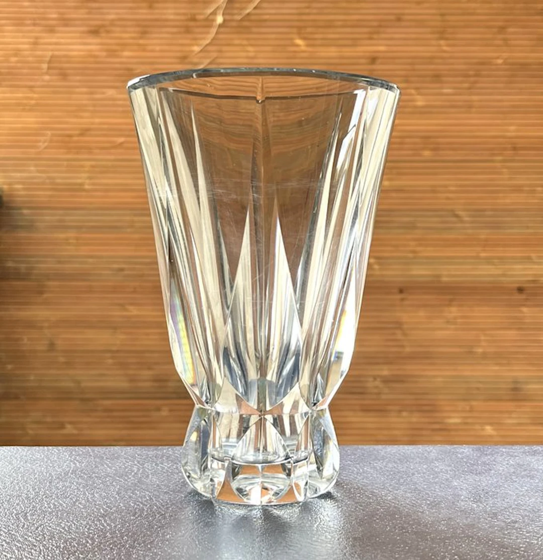 Saint Louis - Vase - Crystal - stamped - 20 cm