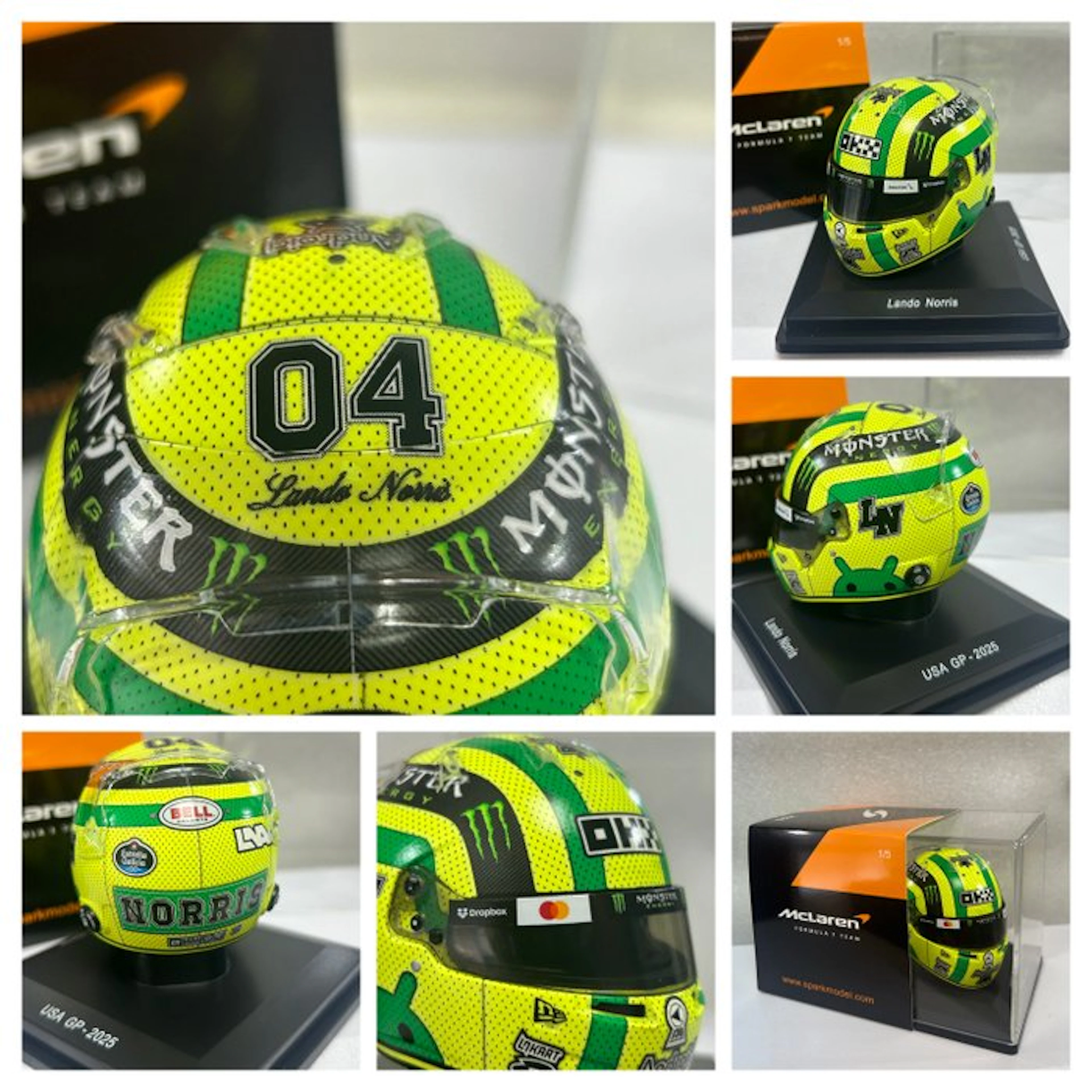 Spark 1:5 - Model car - Exclusive! Lando Norris McLaren...