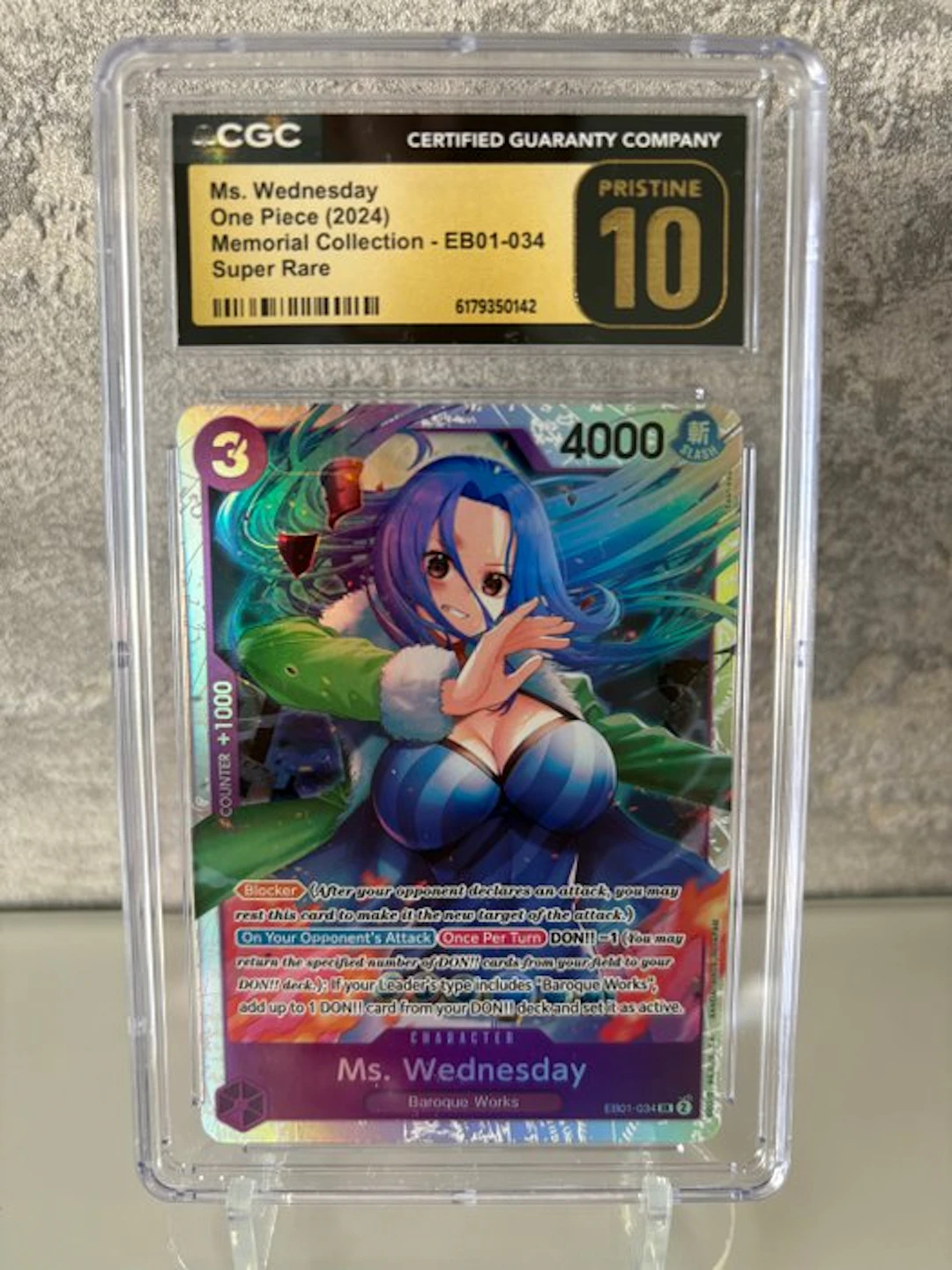 Bandai - 1 Graded card - One Piece - Ms