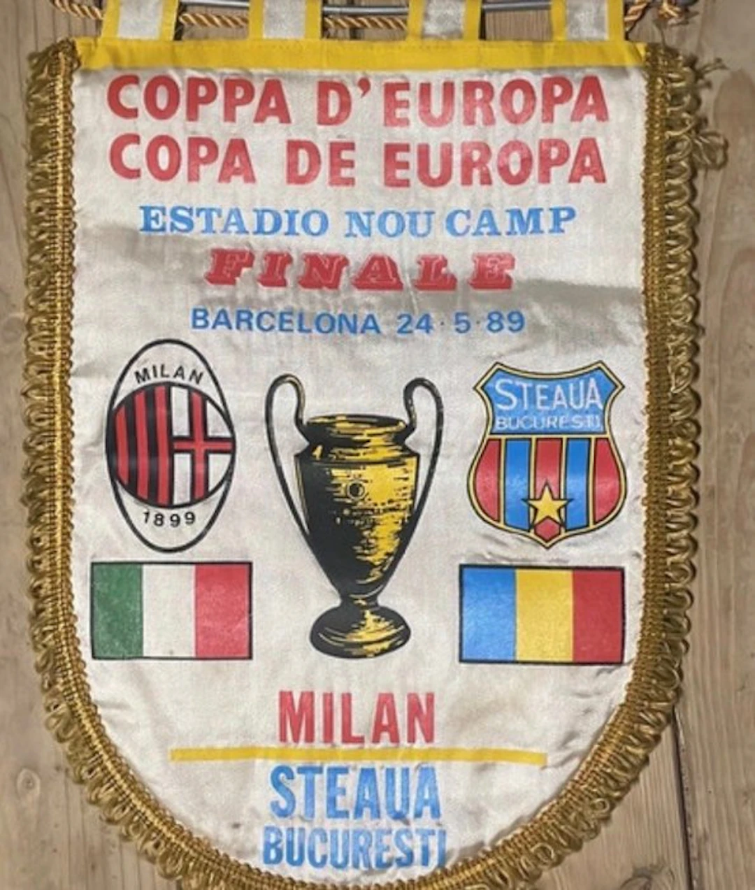 AC Milan - coppa d europa finale 24 maggio 1989