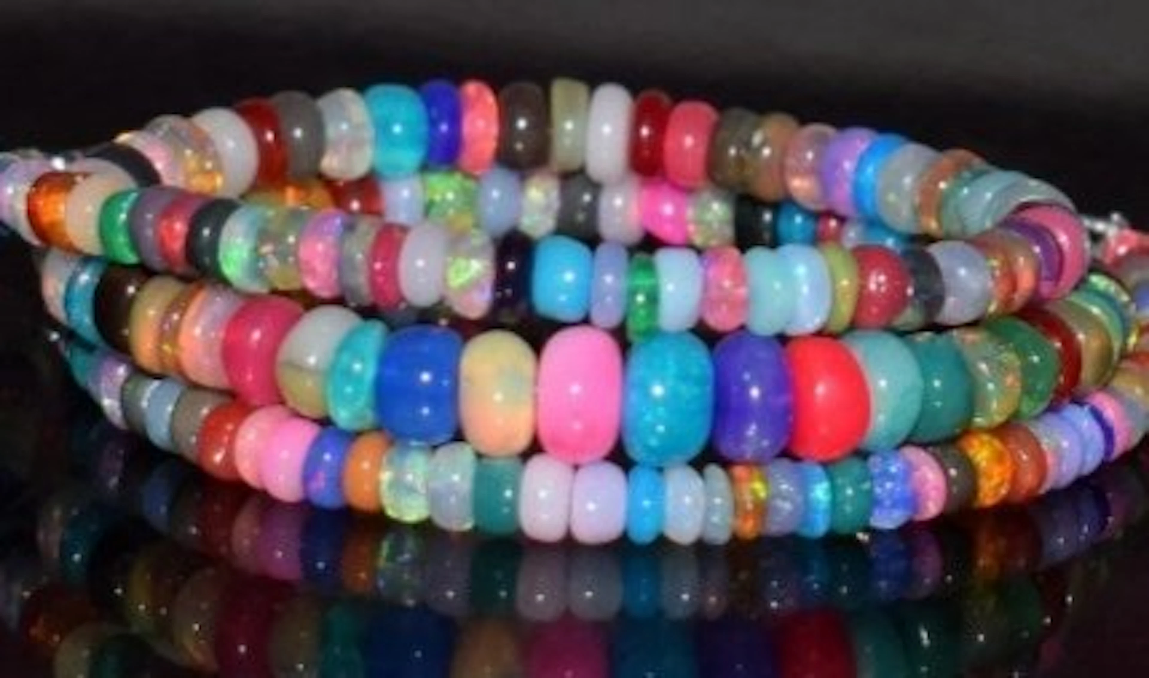 Opal Multicolor Natural Mineral- 9 g - (1)