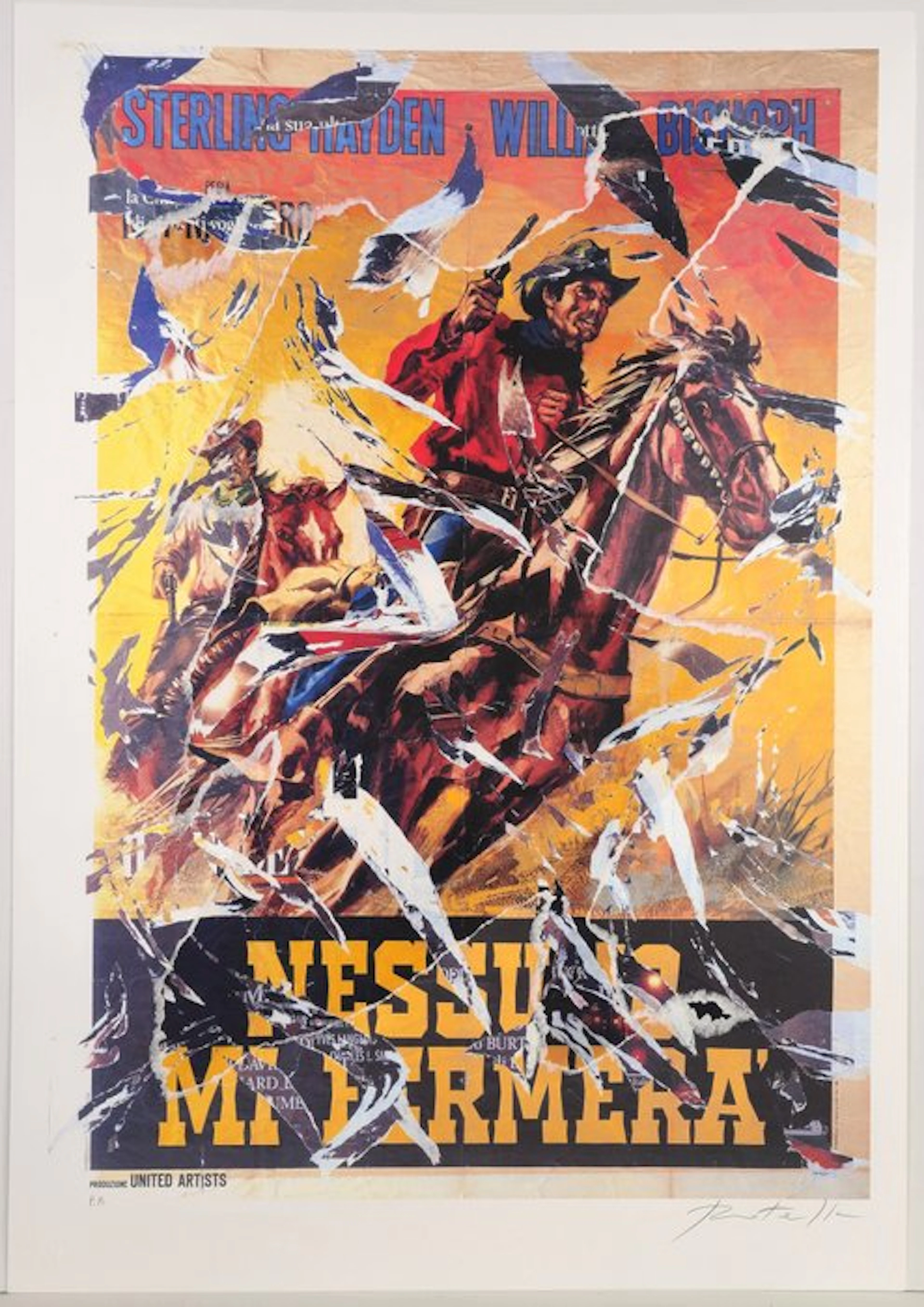 Mimmo Rotella (1918-2006) - Nessuno mi fermerà (Top Gun)