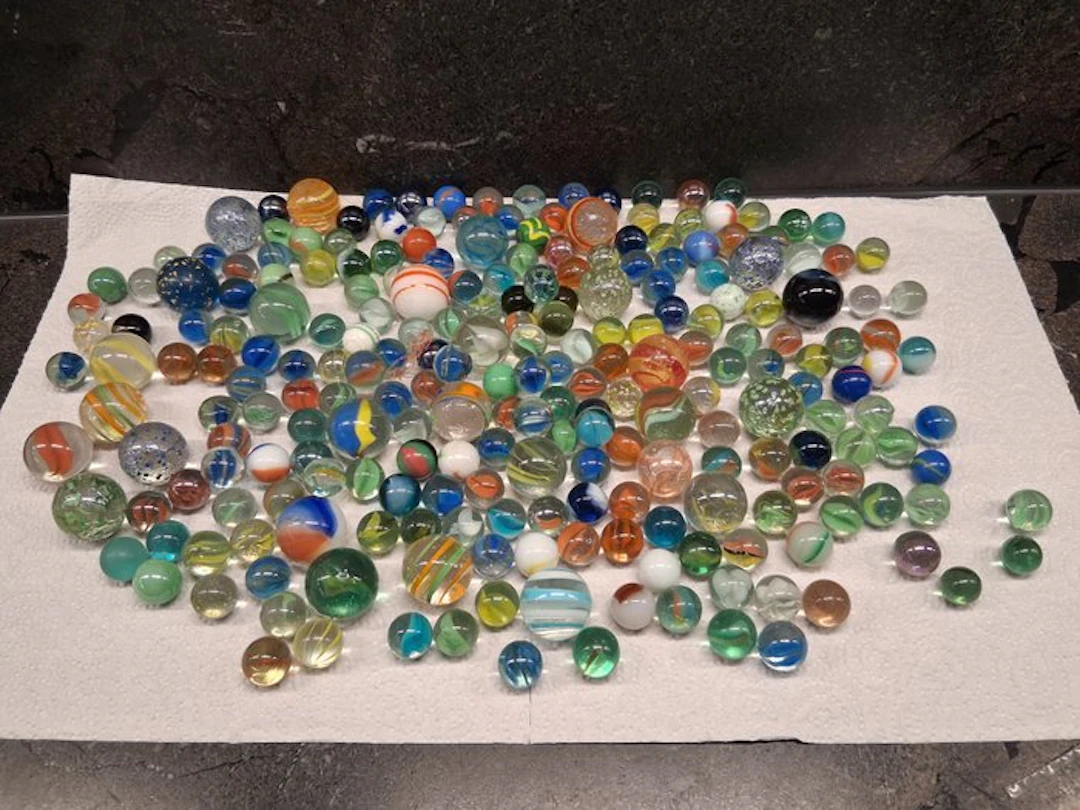 andere - Marbles True Vintage Glasmurmel Konvolut - 1980-1990 - Germany