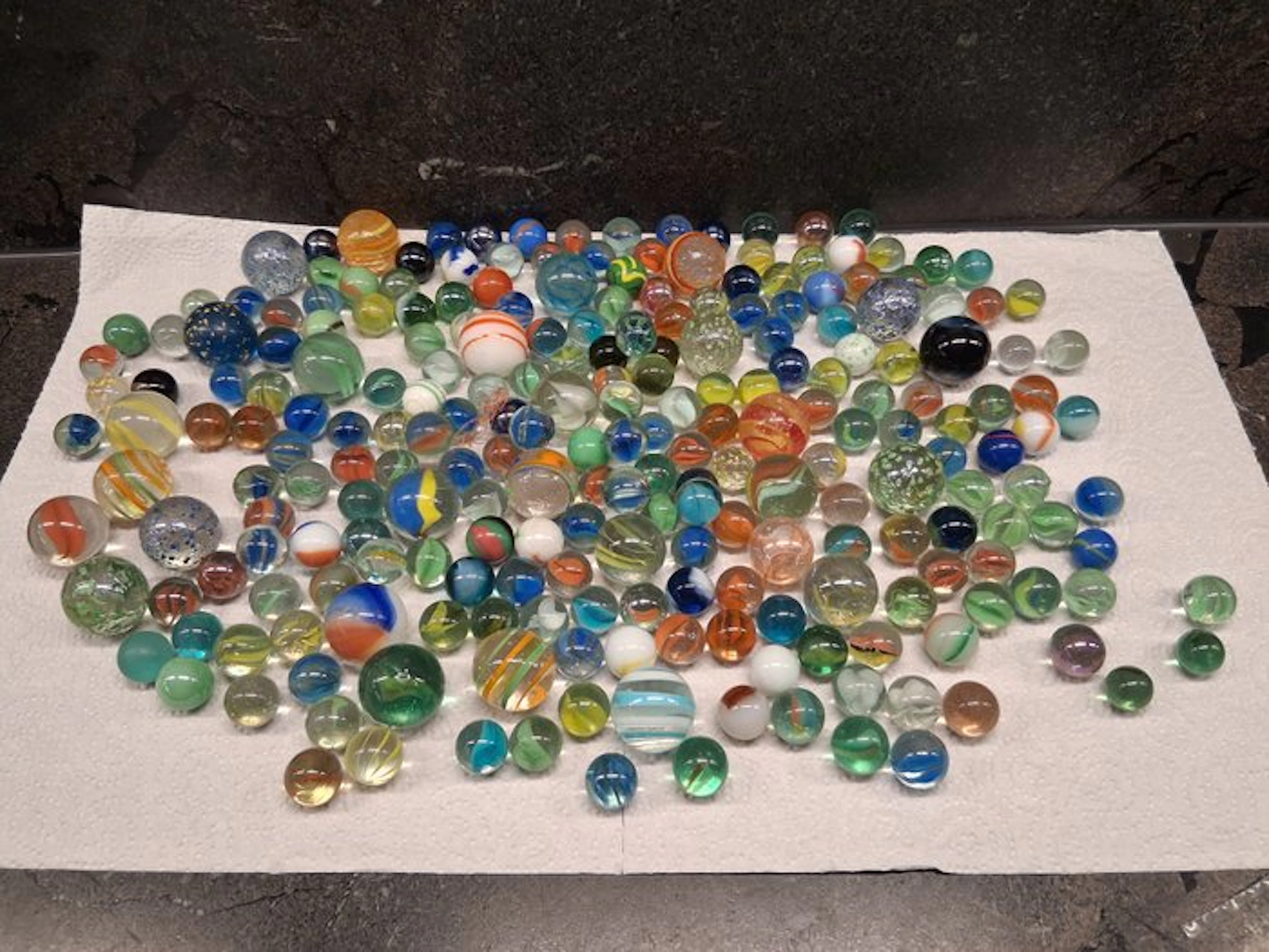 andere - Marbles True Vintage Glasmurmel Konvolut - 1980-1990 - Germany