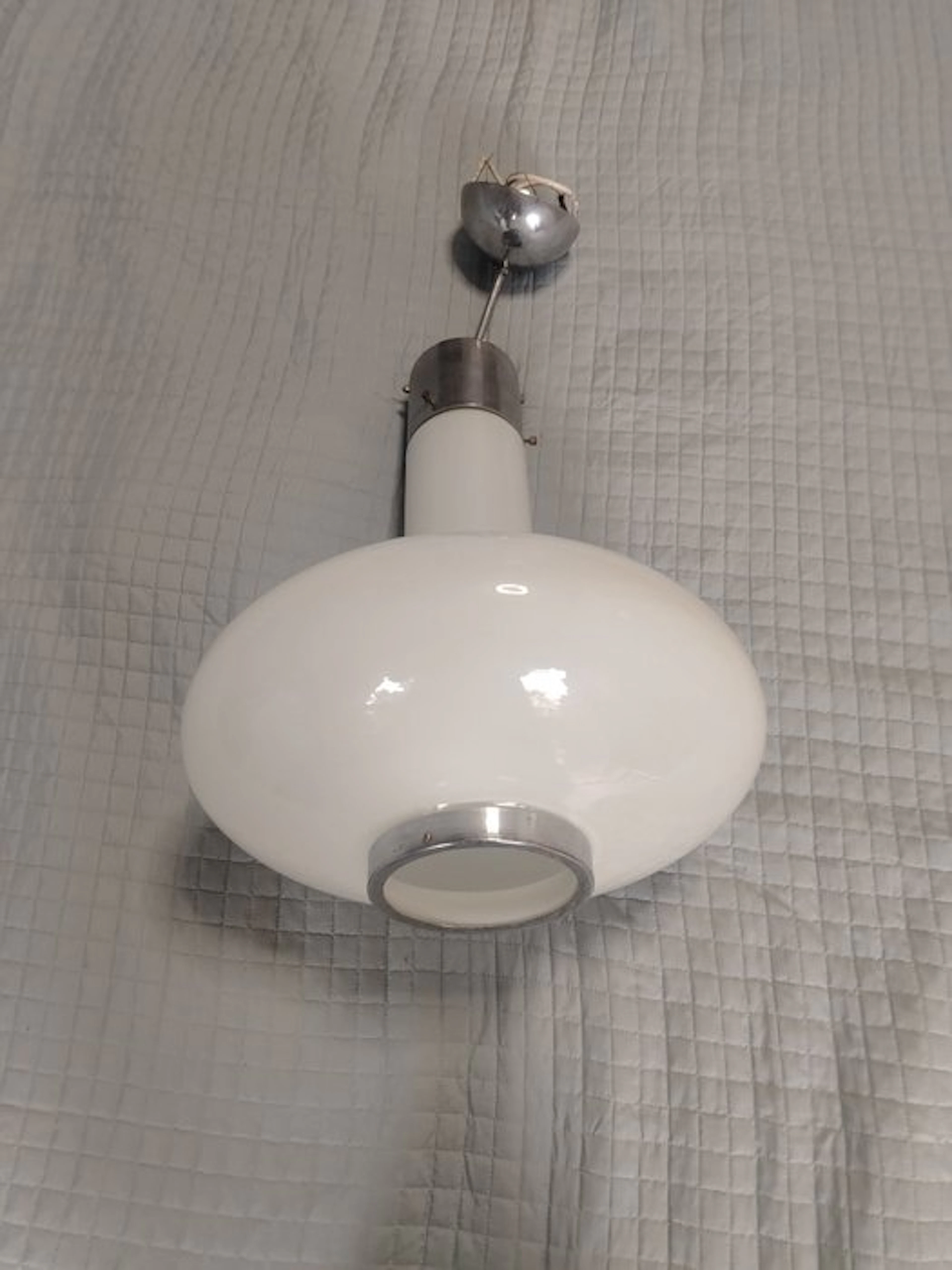Chandelier - Glass, Chrome - glass ceiling lamp