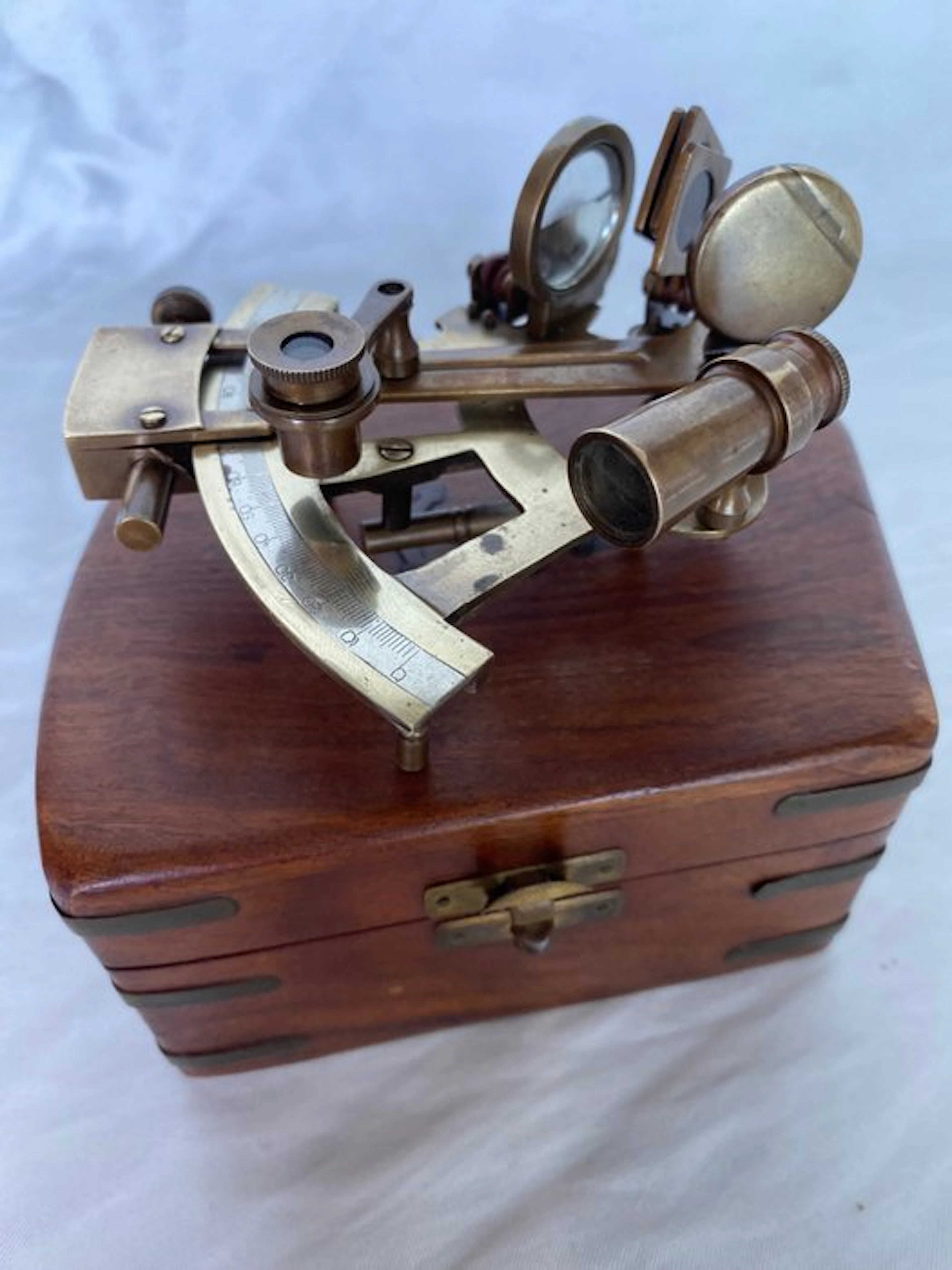 Maritime object - Vintage sextant of German origin