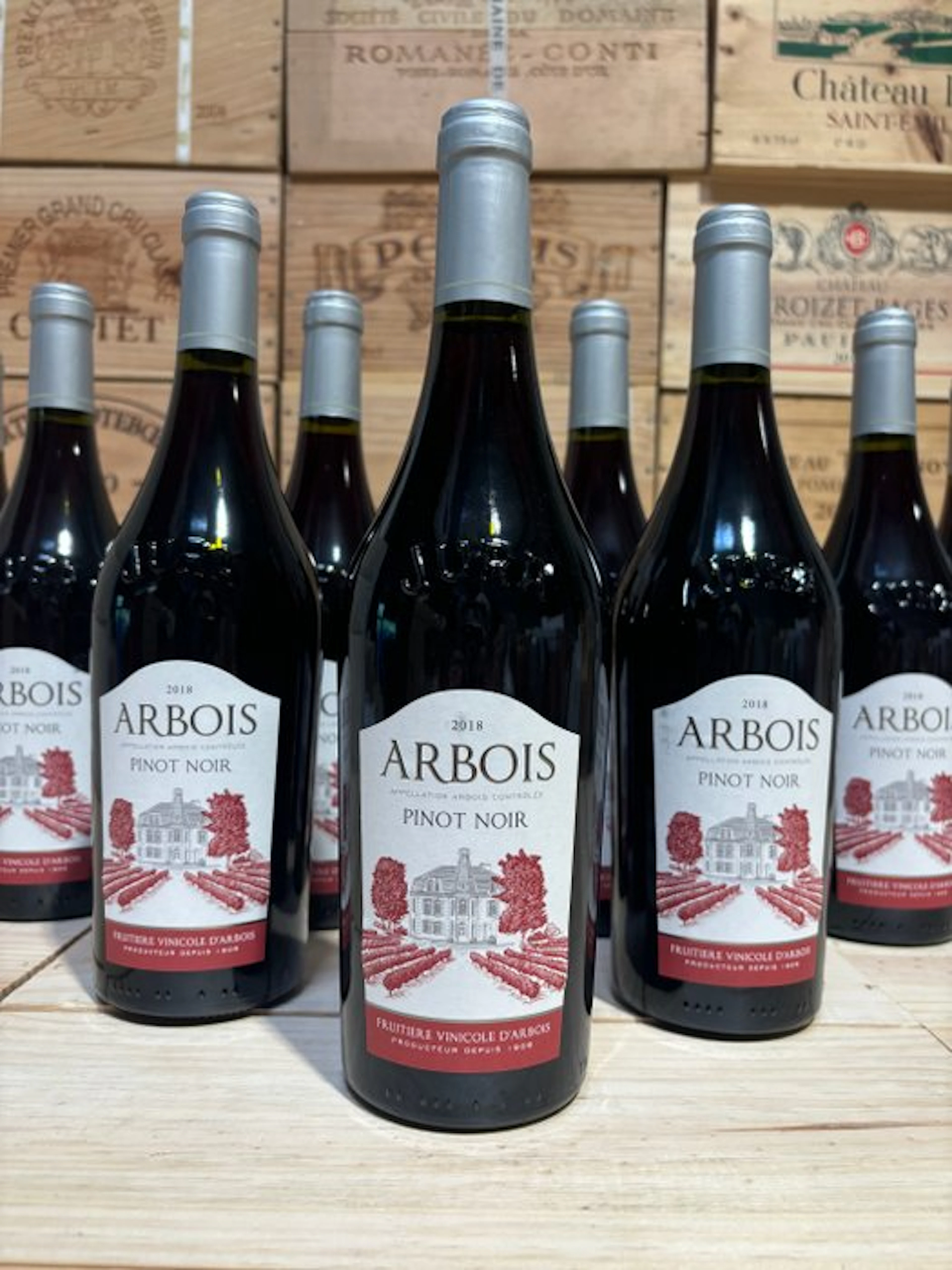 2018 Fruitière Vinicole d’Arbois "Pinot Noir" - Arbois - 12 Bottle (0.75L)