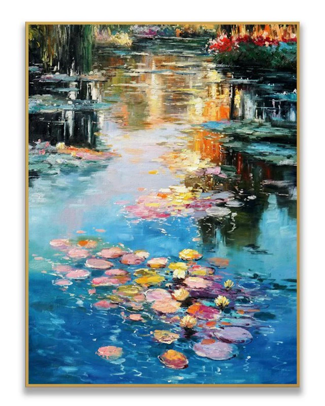Stefano - Lily Pond at Golden Hour