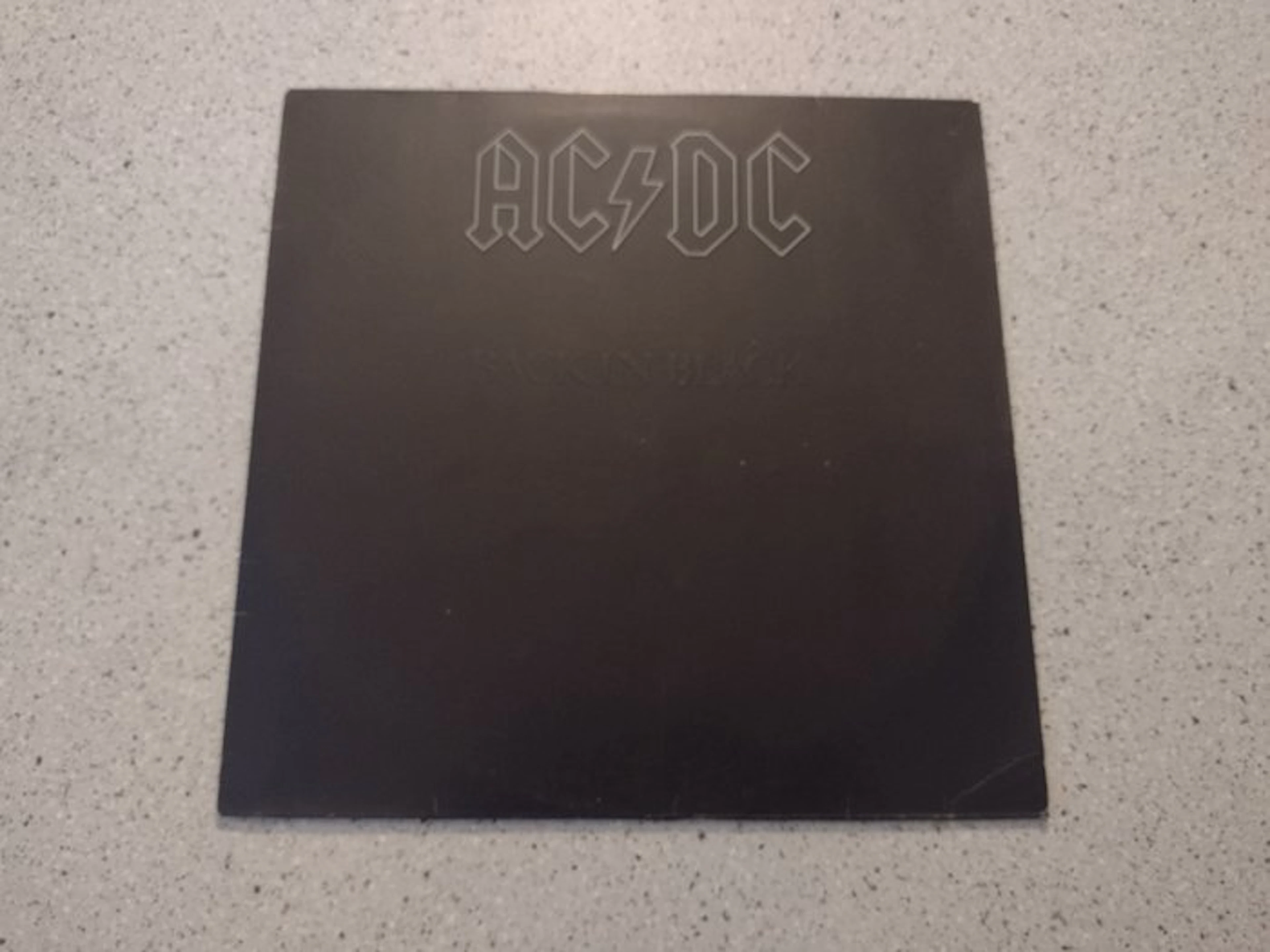 AC/DC - Back in black - Vinyl record - 1st Pressing - 1980