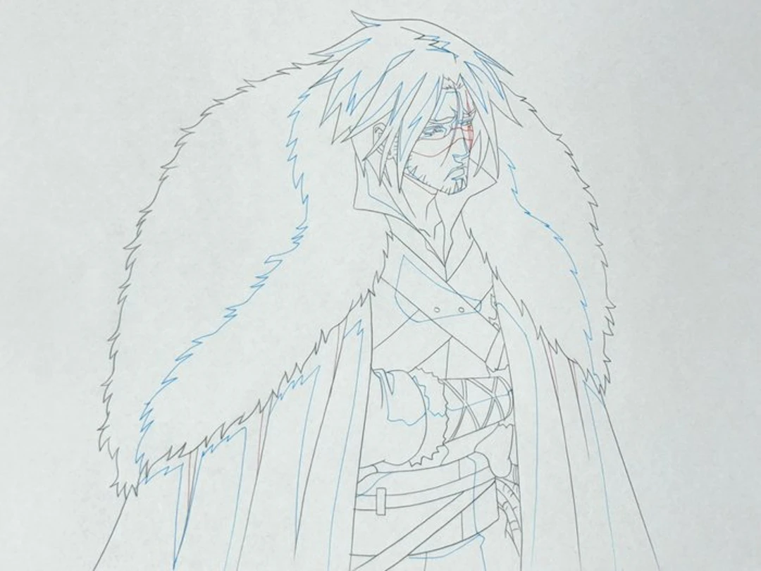 Netflix - Original Animation Drawing - Castlevania (2017/21)
