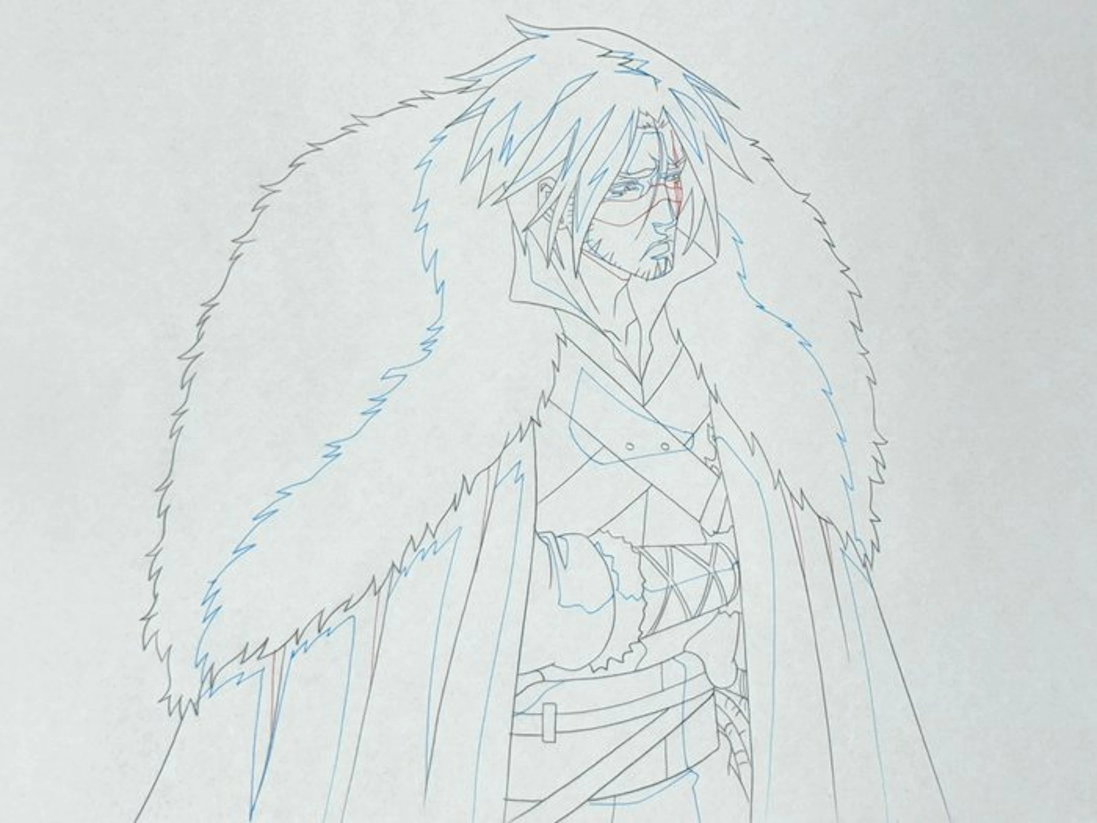 Netflix - Original Animation Drawing - Castlevania (2017/21)