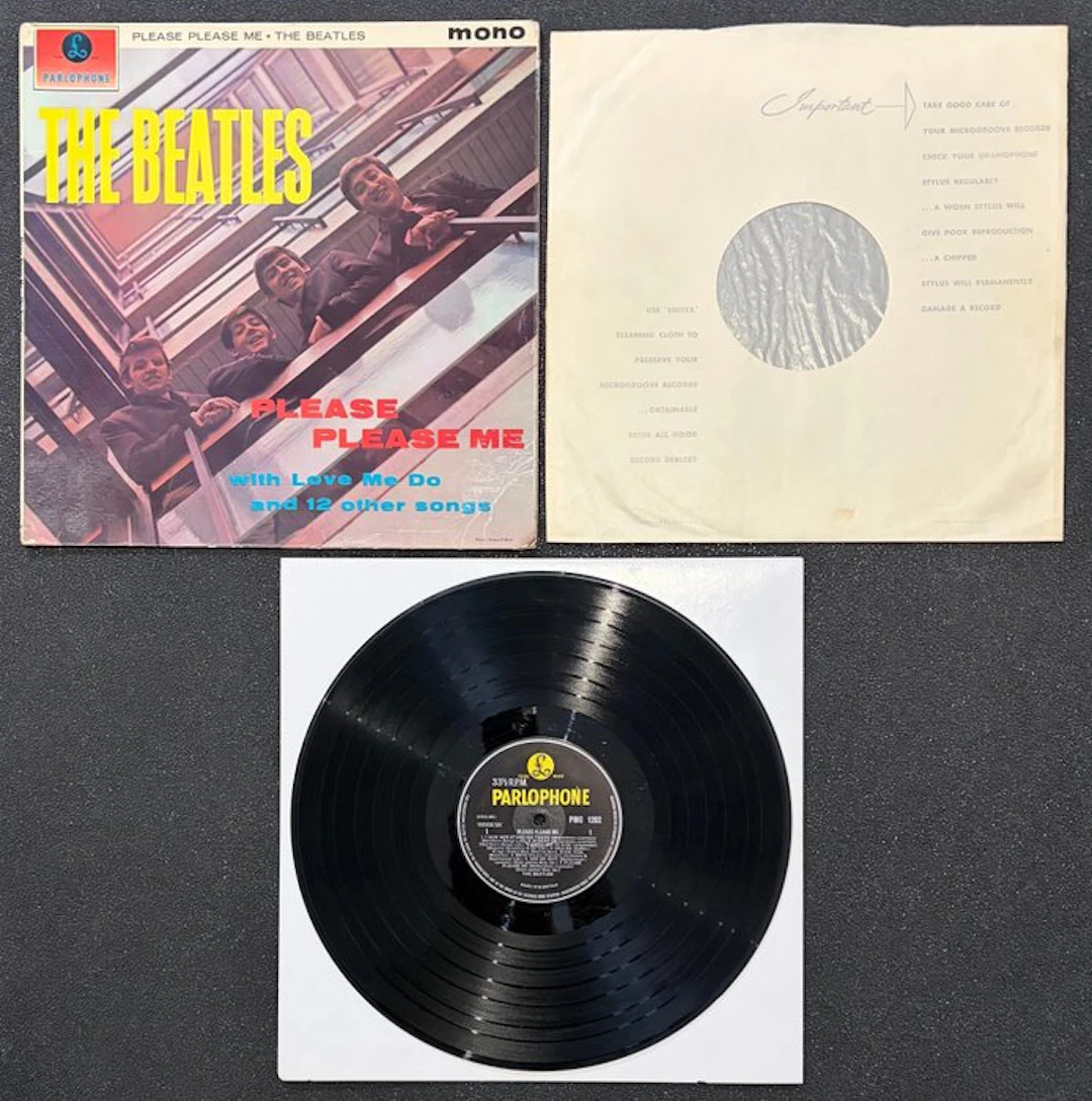Beatles - Please Please Me (UK) – Early Mono -1N/-1N – E.J