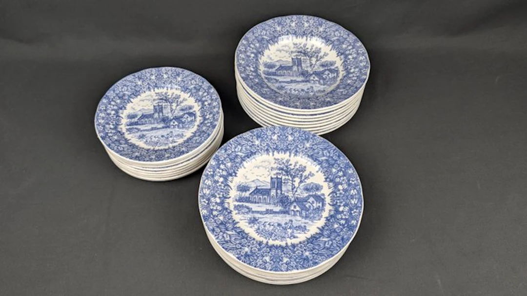 C.P. Faenza - Table service (27) - Ceramic - For 9 people