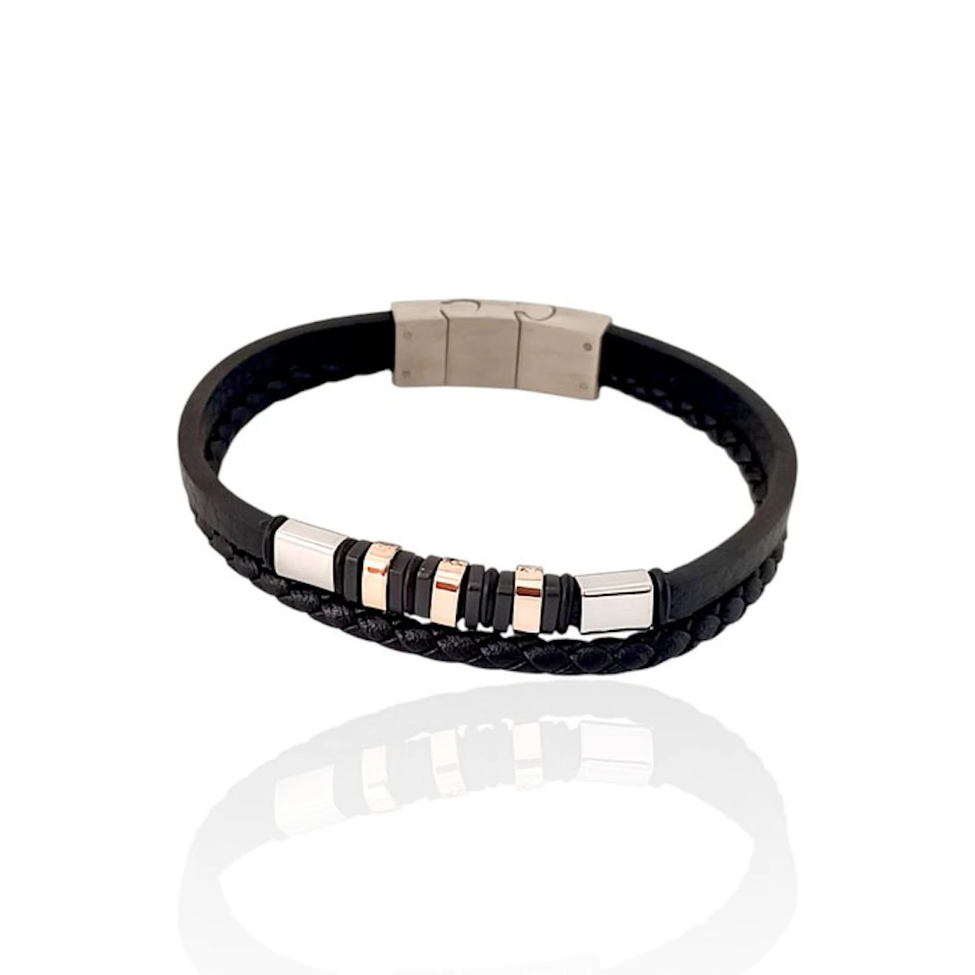 18 kt. - Base bracelet in surgical steel