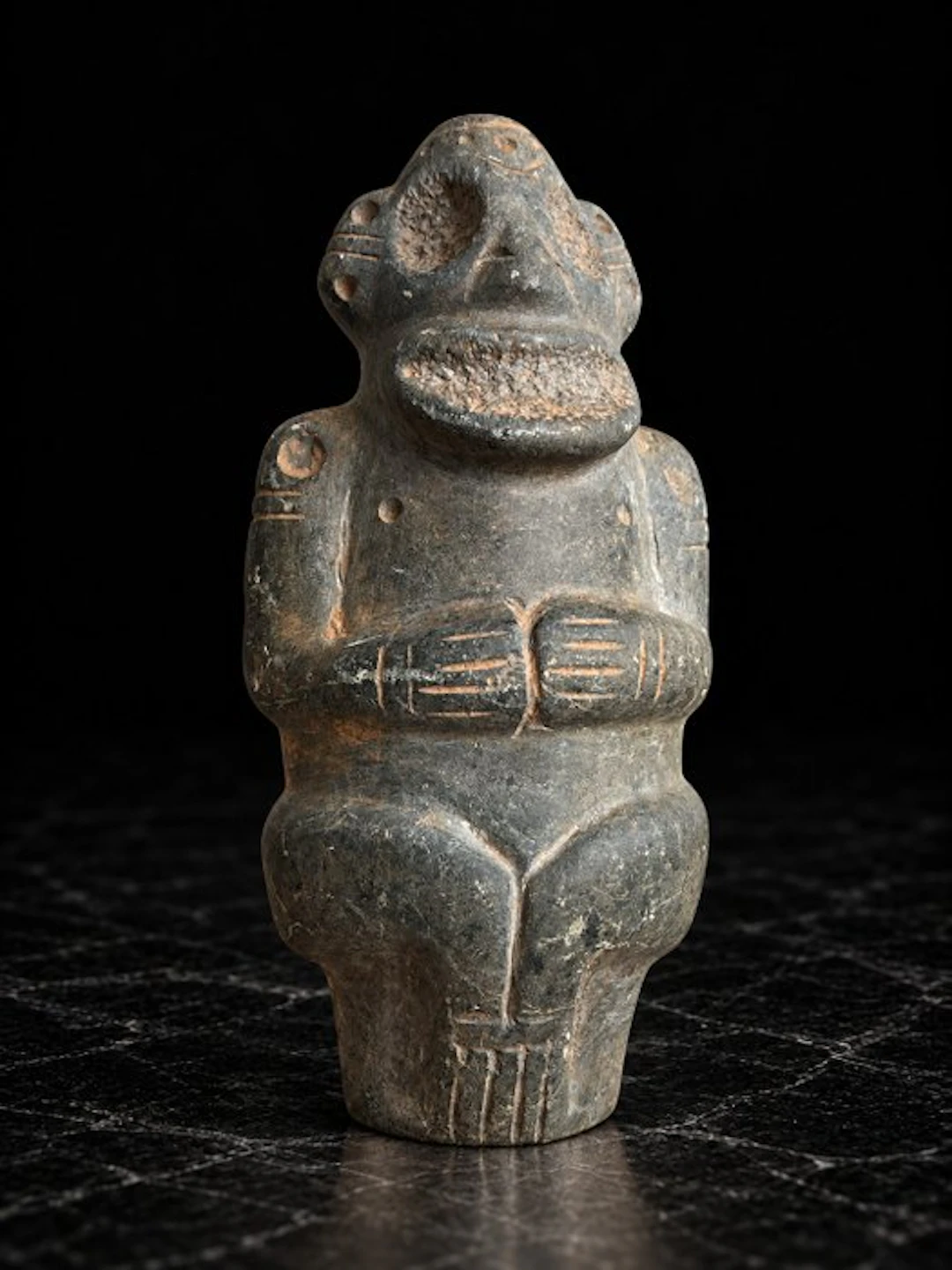 Taino Culture 10th to 15th Century AD Stone Land of Idol - 14.9 cm