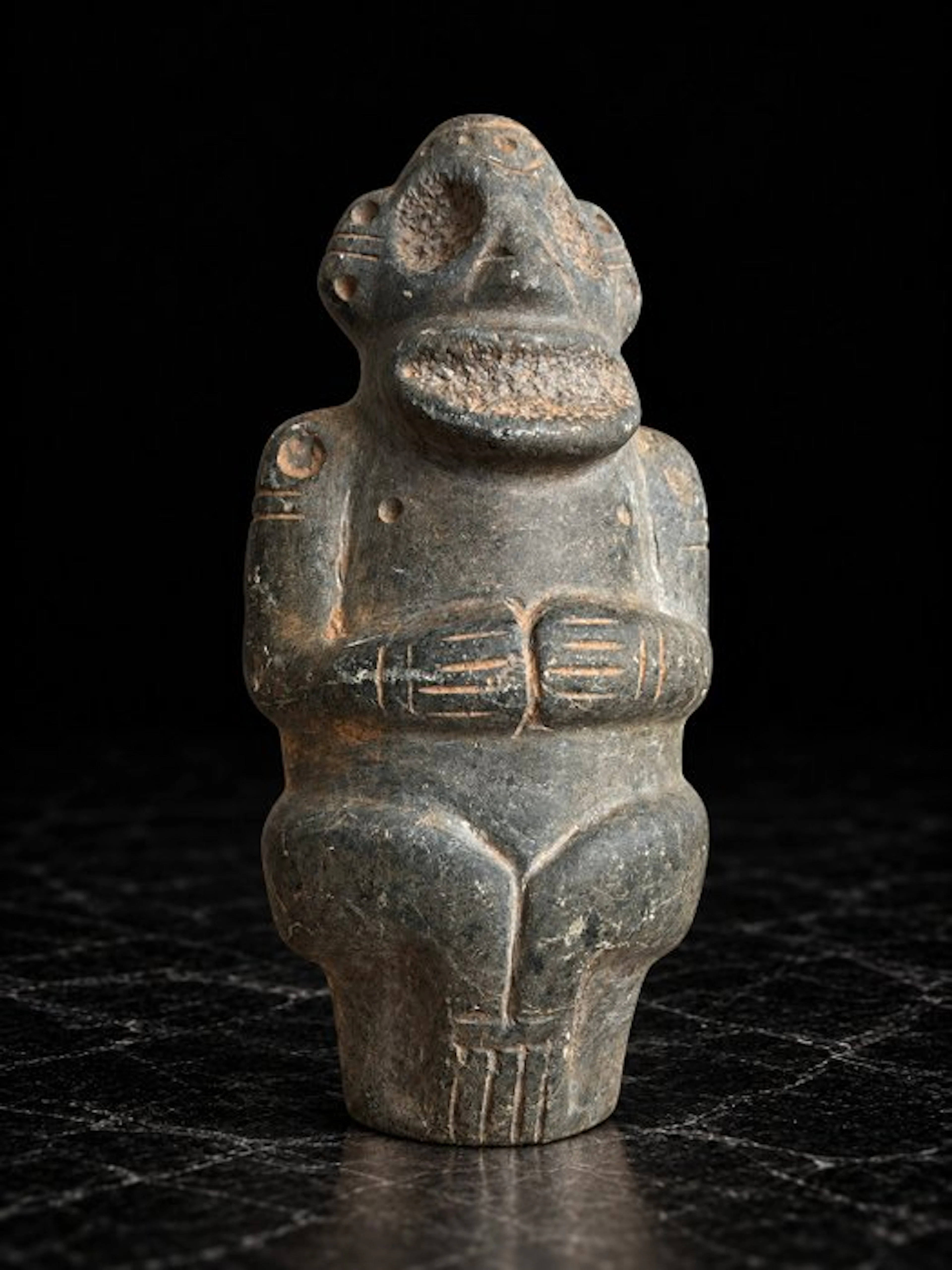 Taino Culture 10th to 15th Century AD Stone Land of Idol - 14.9 cm