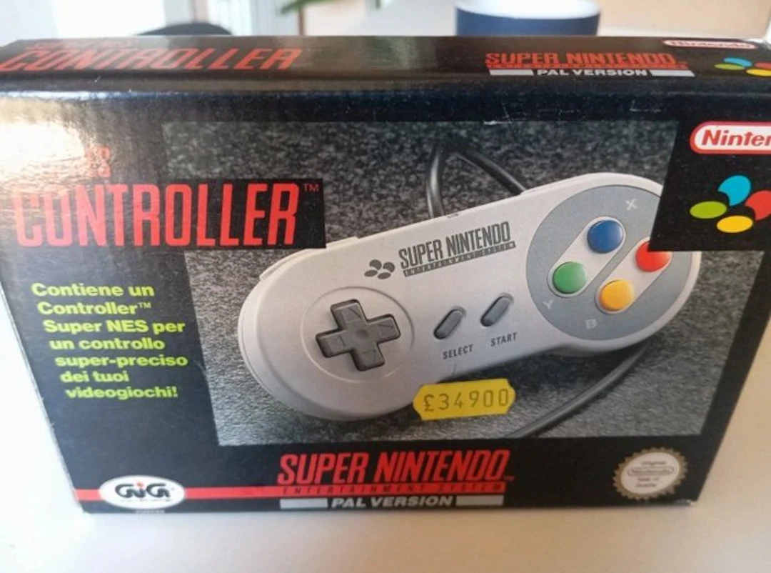 Nintendo - Snes - Controller originale super nintendo...
