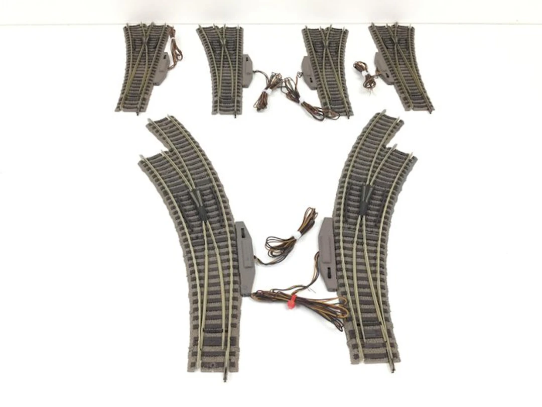 Fleischmann H0 - 6140/6174/6175 - Model train tracks (12)...
