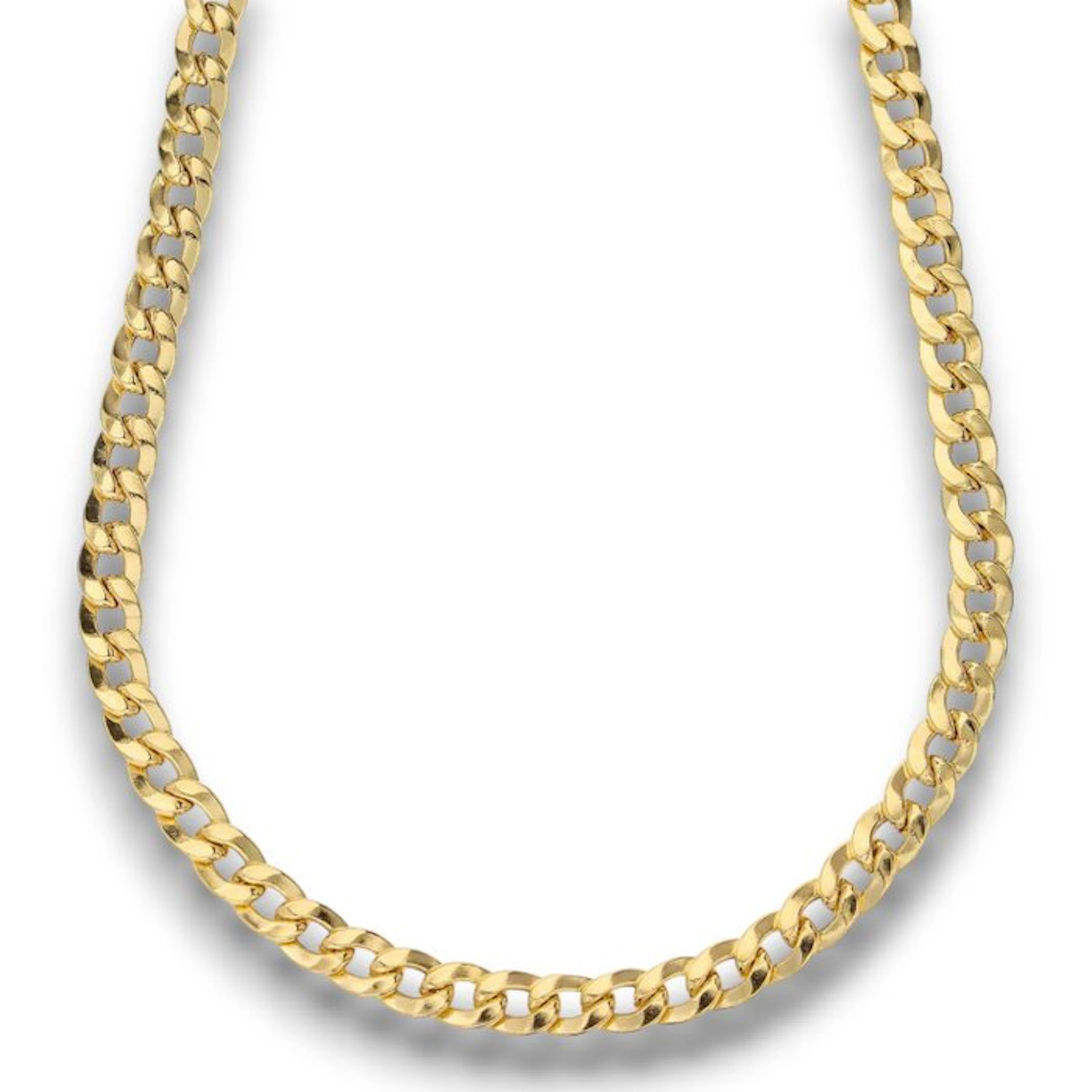 Necklace - 18 kt. Yellow gold - Flat chain 12.5 g