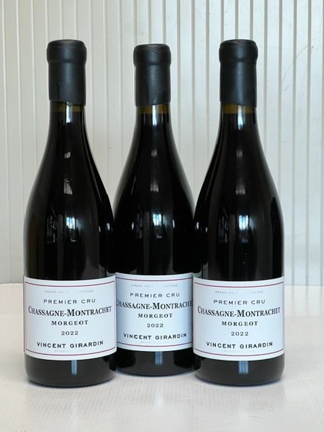 2022 Vincent Girardin. "Morgeot" - Chassagne-Montrachet 1er Cru - 3 Flaskor (0,75L)