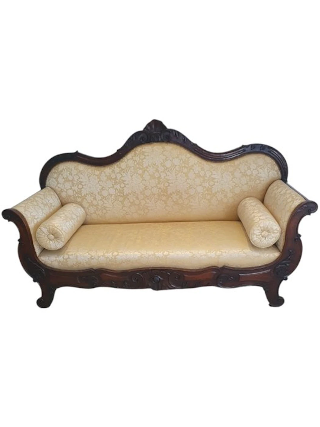Sofa - Walnut - Sofa in Luigi Filipp style