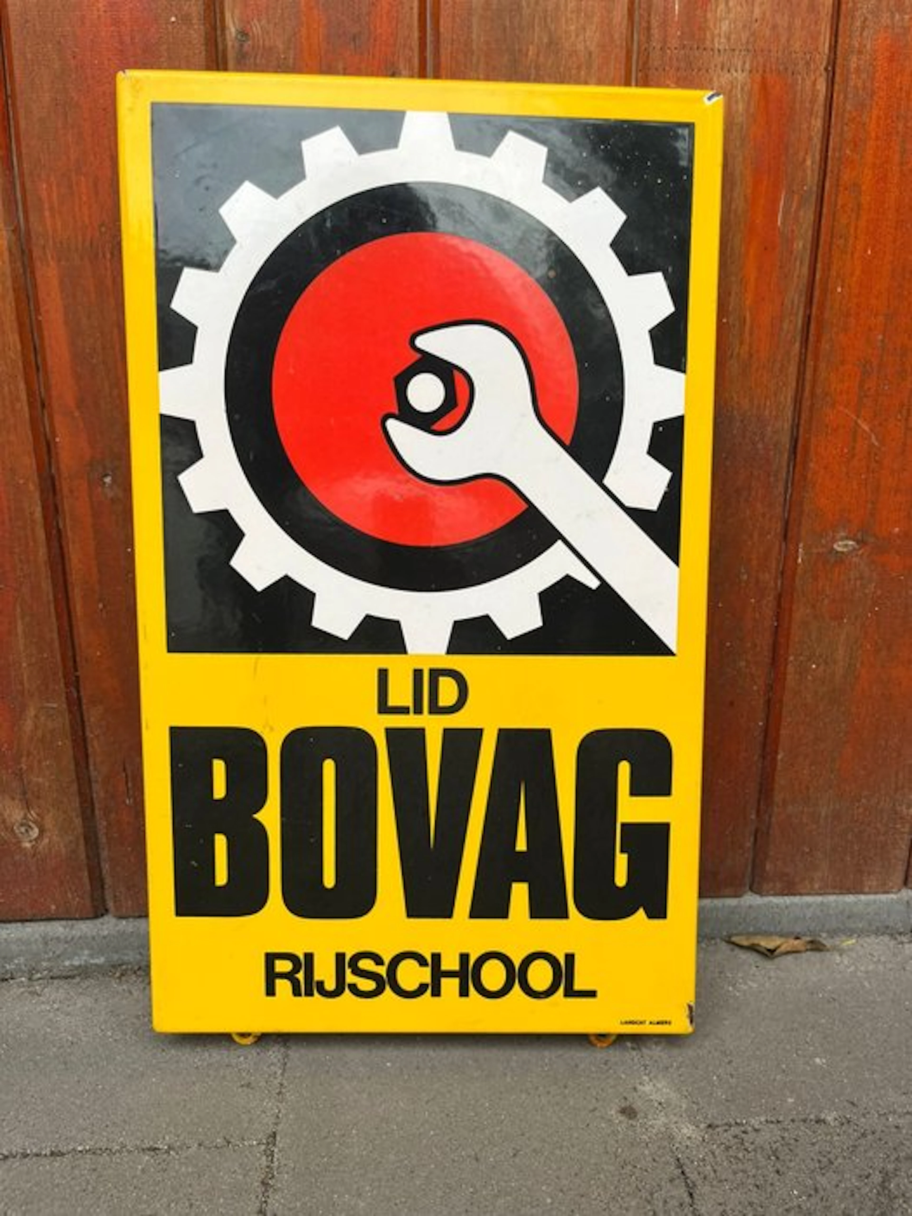 BOVAG Rijschool – Groot Nederlands Reclamebord – Langcat...