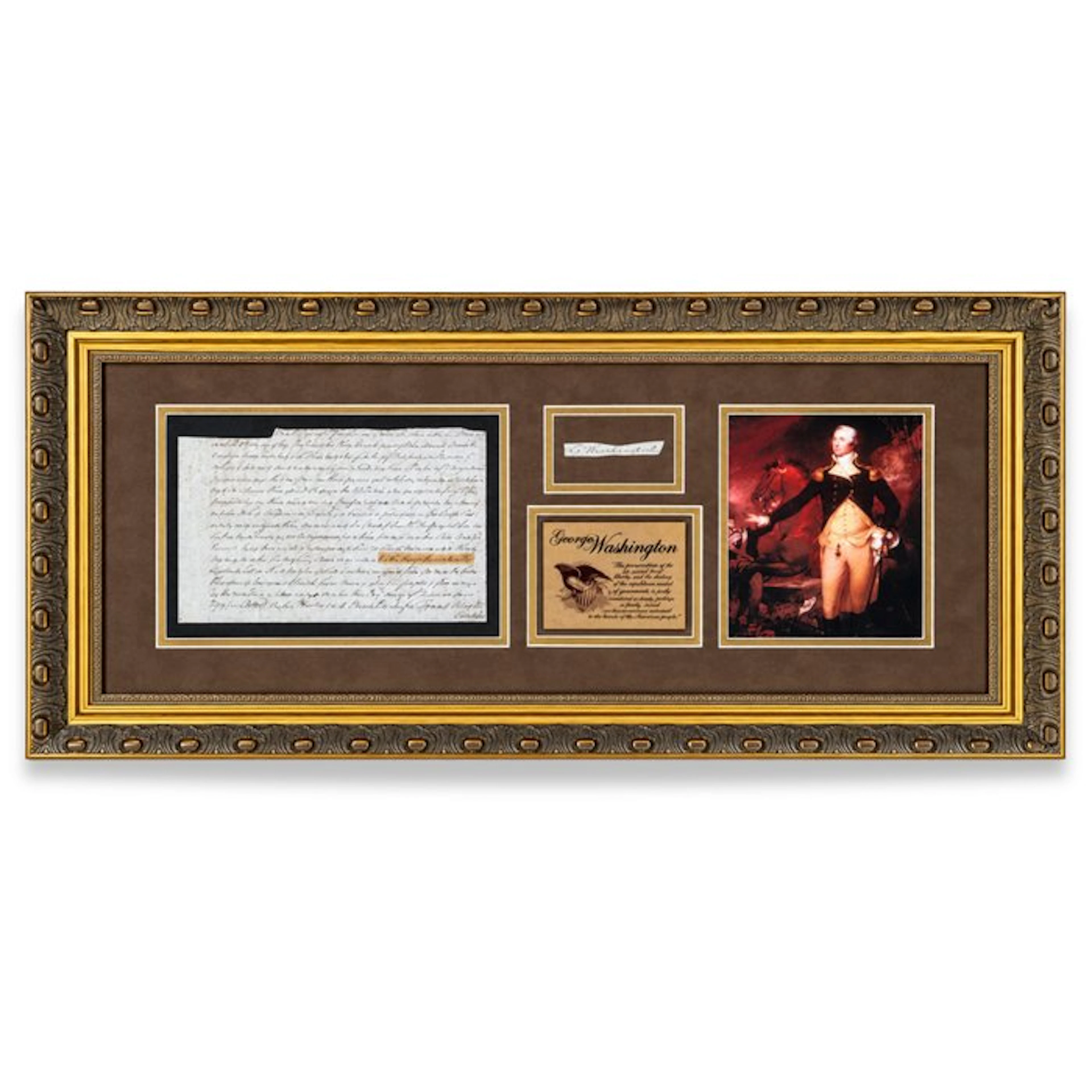 Memorabilia collection - George Washington Hand Written Letter + COA