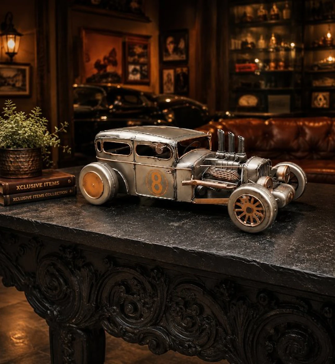 Decorative ornament - Large Hot Rod Car