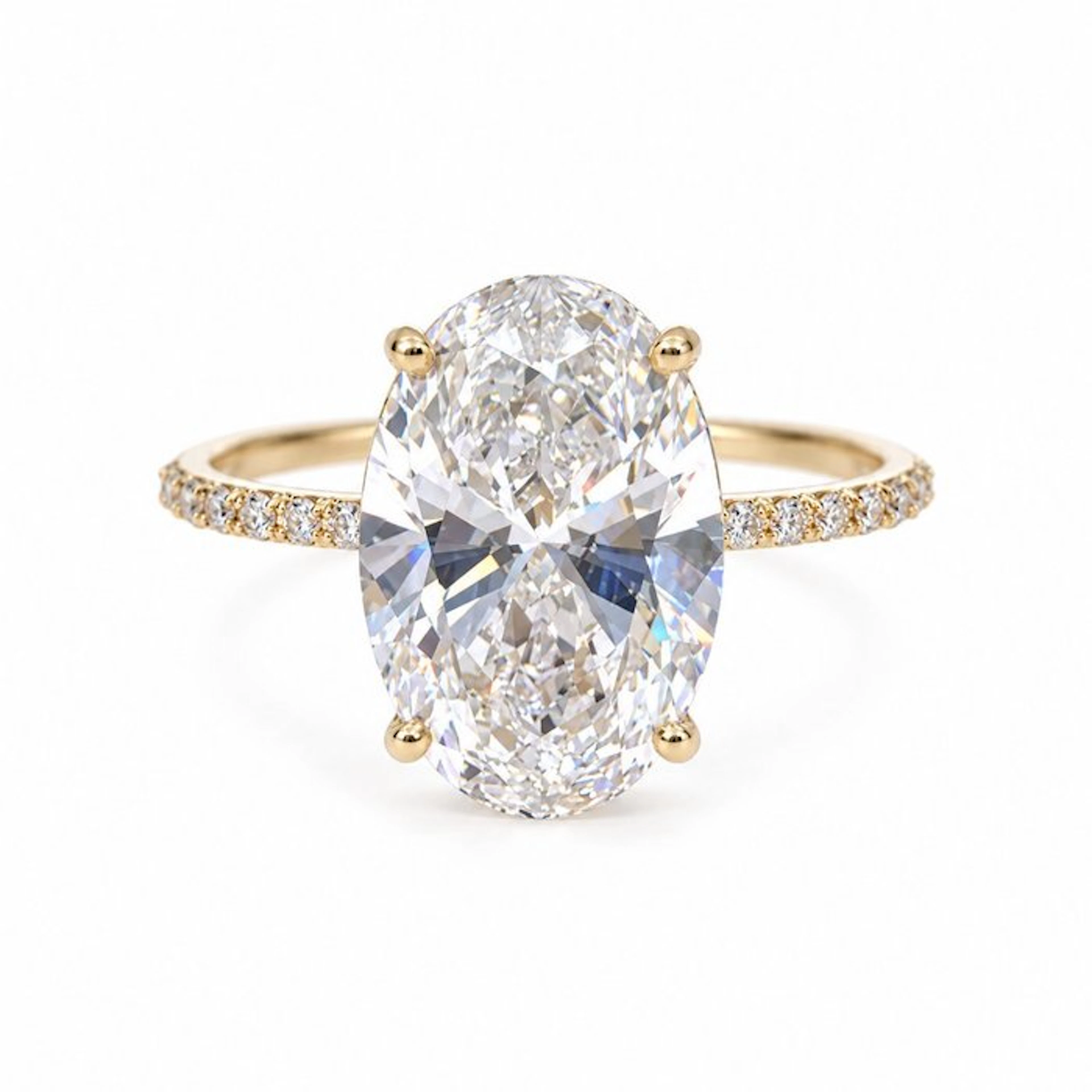 No reserve price - Ring - 14 kt
