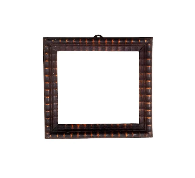 Frame - Wood - Guilloche - XIX