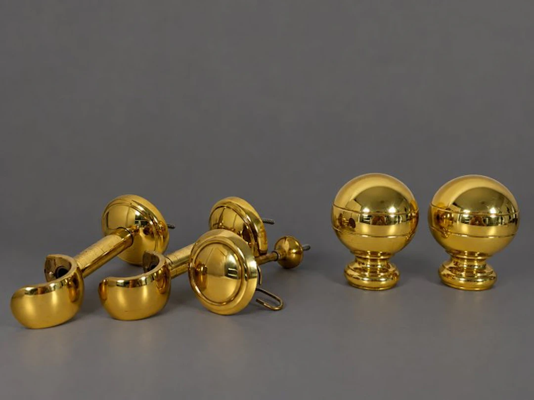 Decorative ornament - Curtain rod brackets