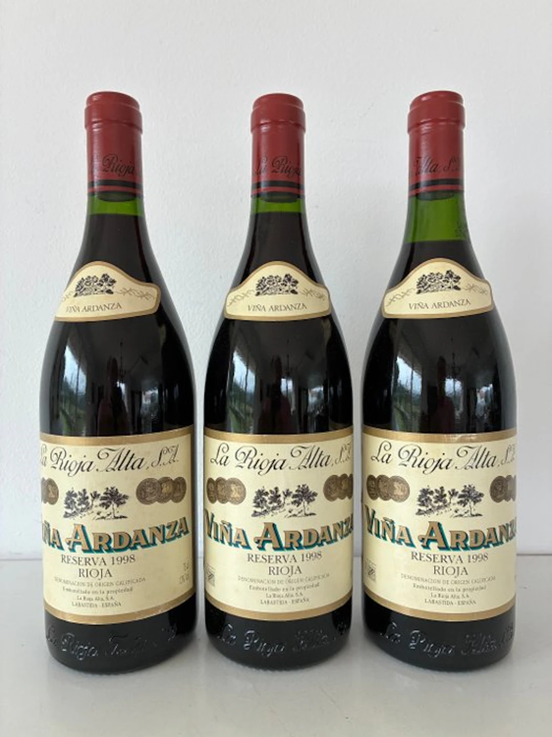 1998 La Rioja Alta, Viña Ardanza - Rioja Reserva, DOC - 3 Bottles (0.75L)