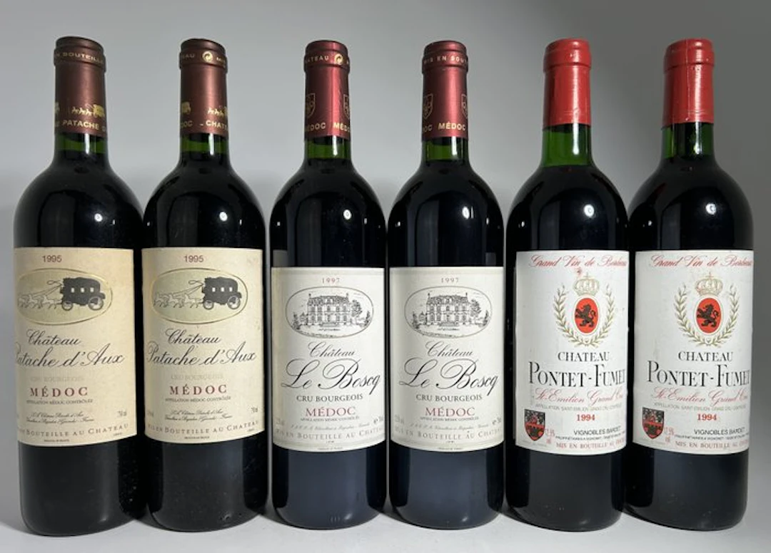 1997 x 2 Château le Bosq 1994 x 2 Château Pontet-Fumet...