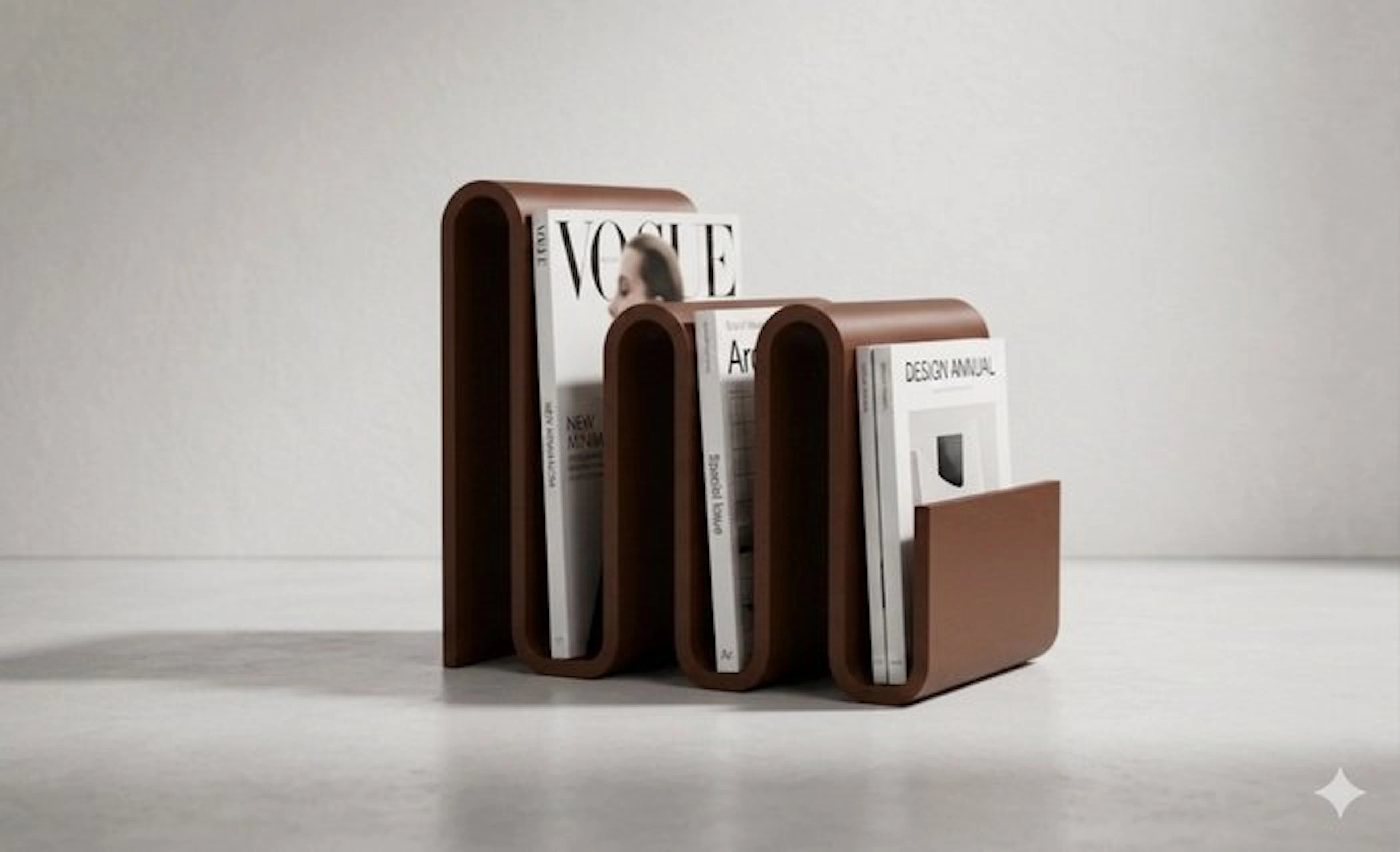 Bacco Creations - Magazine rack - Plastic - Arc Collection