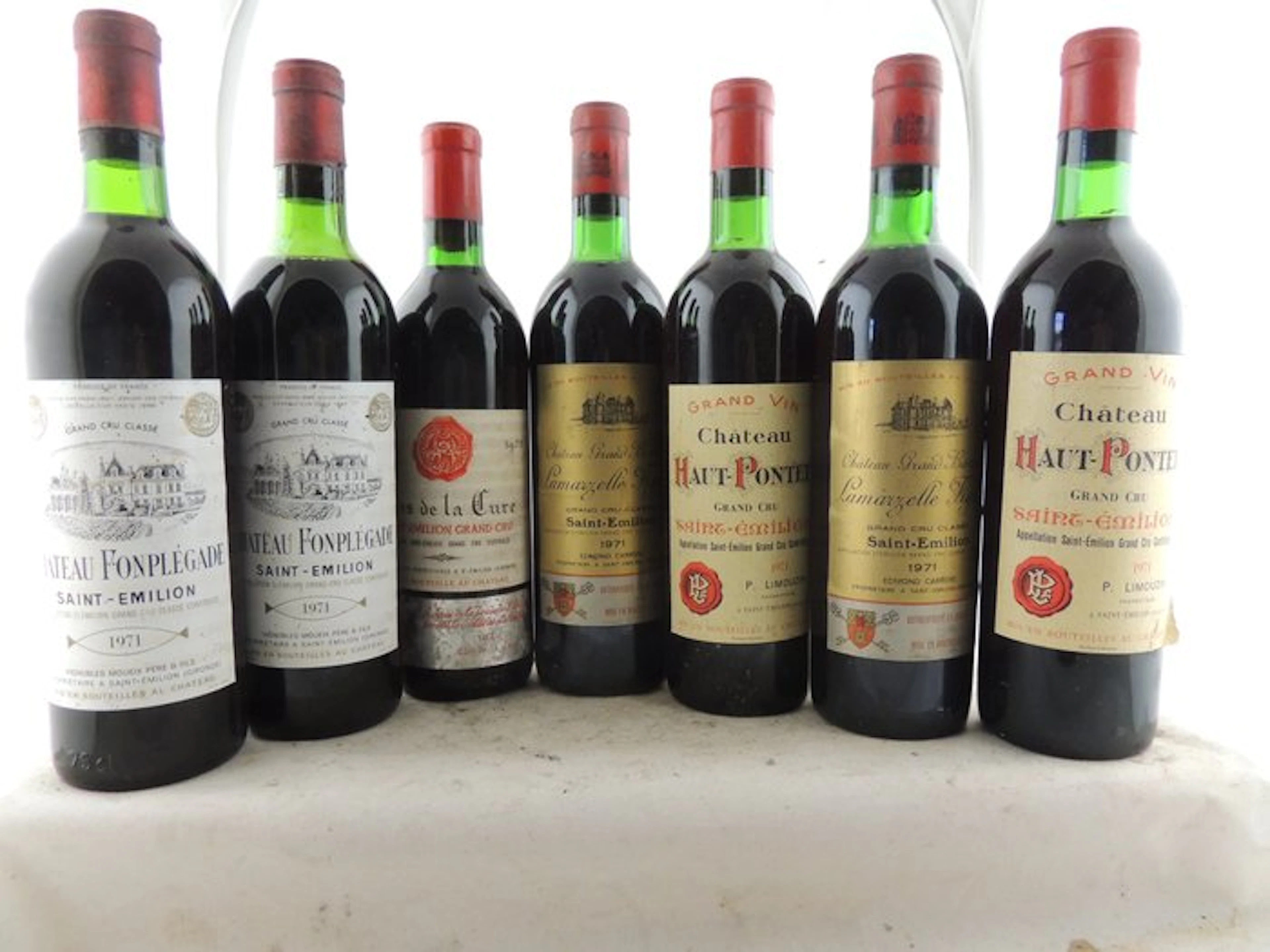 1971 x 2 Château Haut Pontet x 2 Château Haut Pontet x 2...