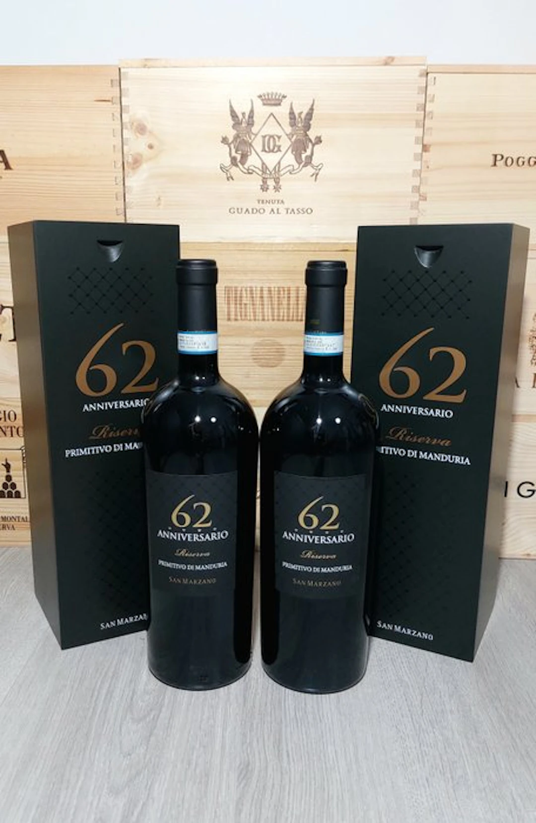 2020 San Marzano, 62 Anniversario - Puglia Riserva - 2 Magnums (1.5L)