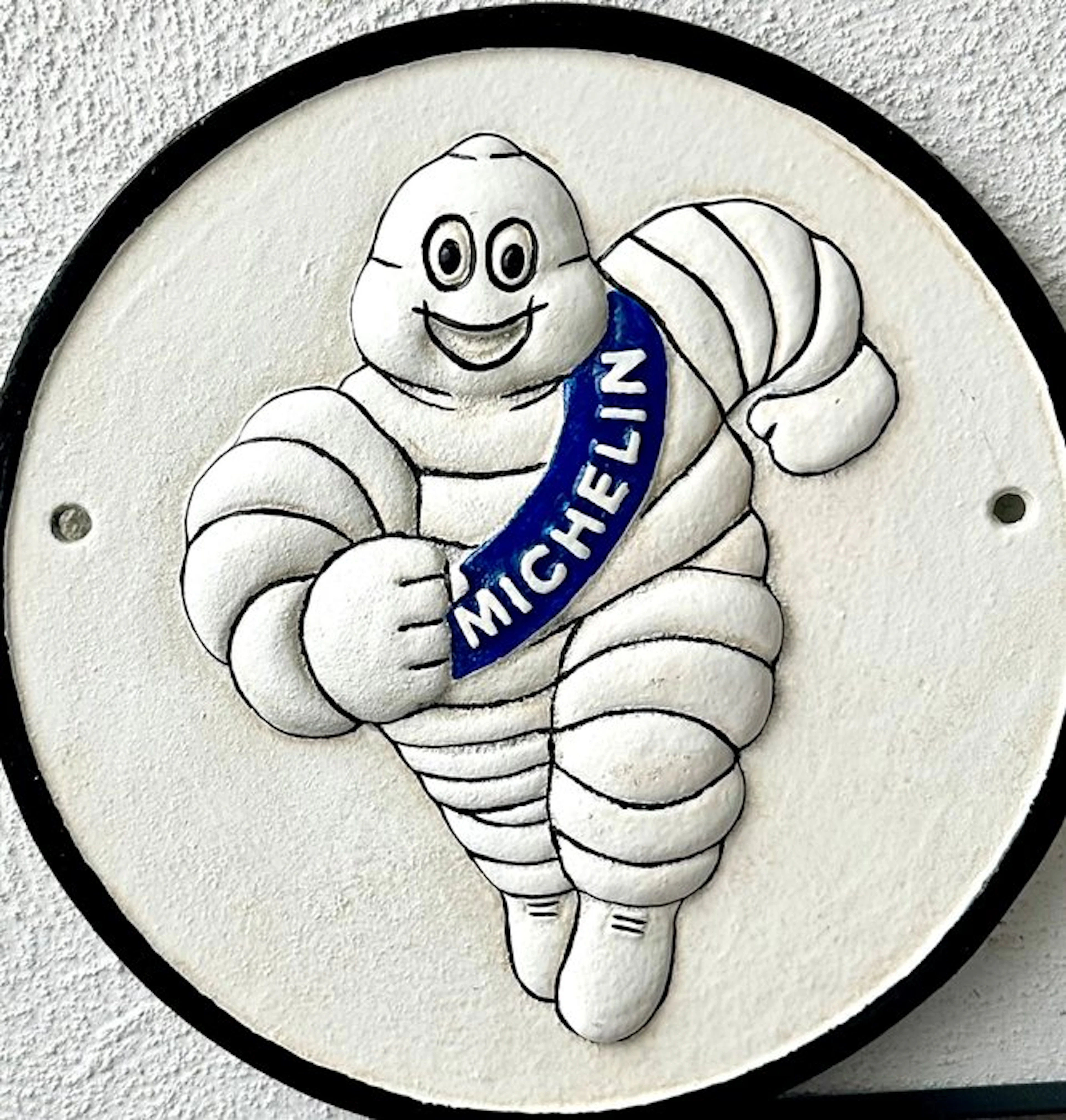 Advertising sign - Heavy round advertising board...