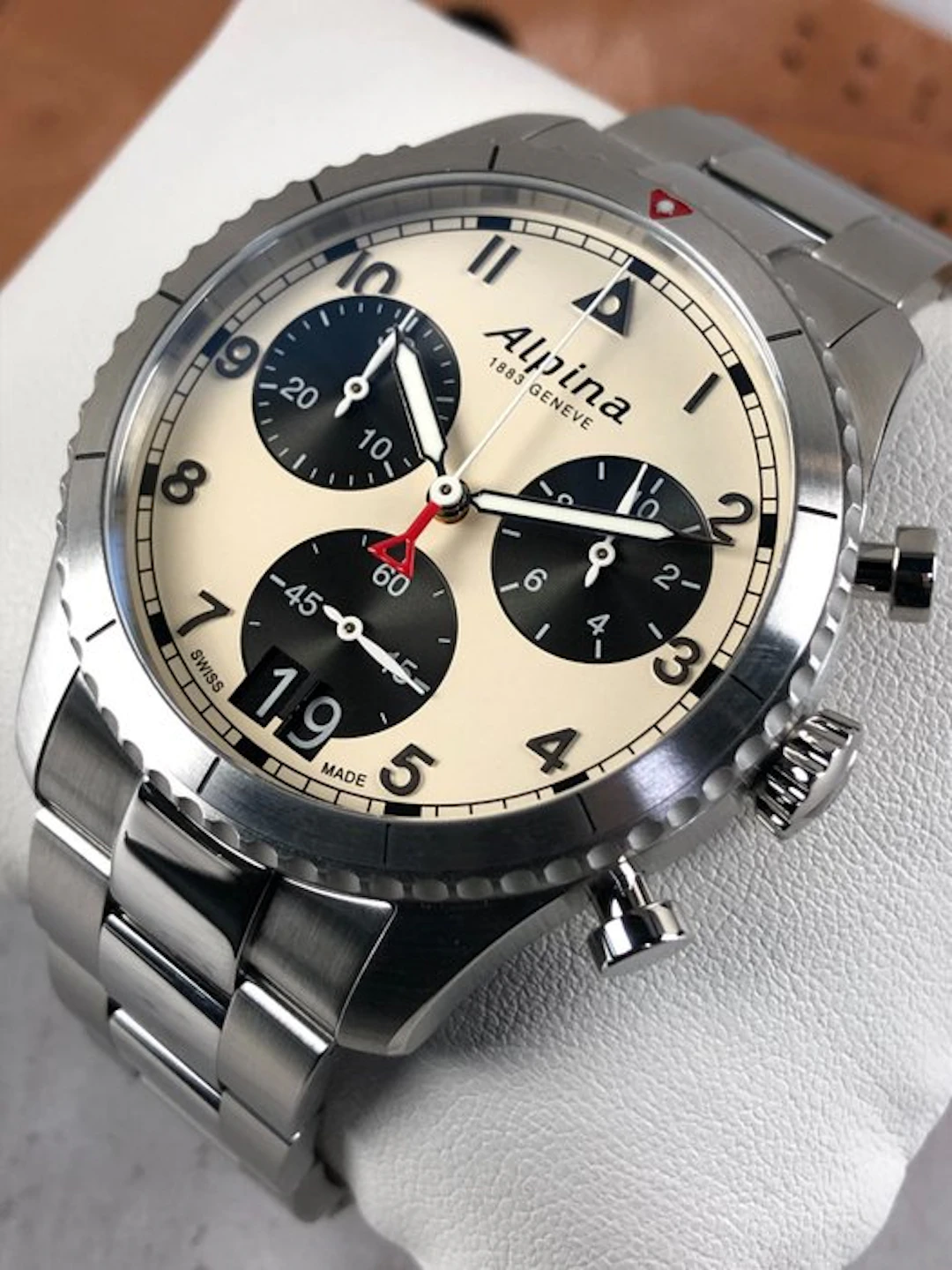 Alpina - Startimer Pilot Chronograph - AL-372WB4S26B - Men - 2020-2025