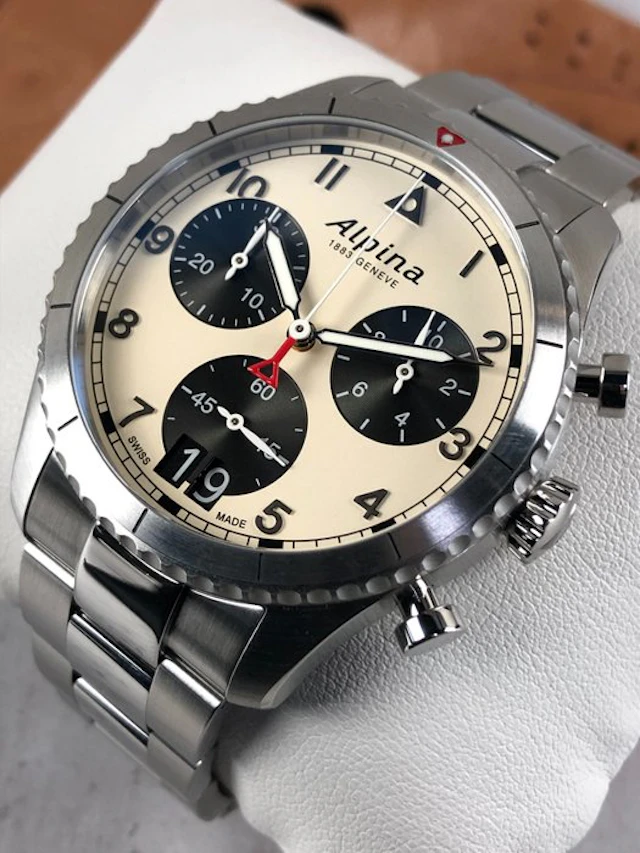 Alpina - Startimer Pilot Chronograph - AL-372WB4S26B - Men - 2020-2025