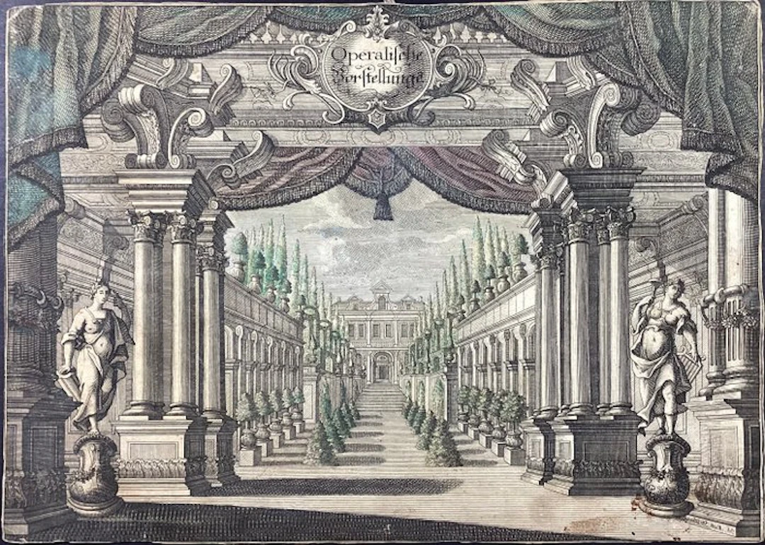 Johann Matthias Steudlin (1730-1741), da Claudius Sarron - Un giardino reale