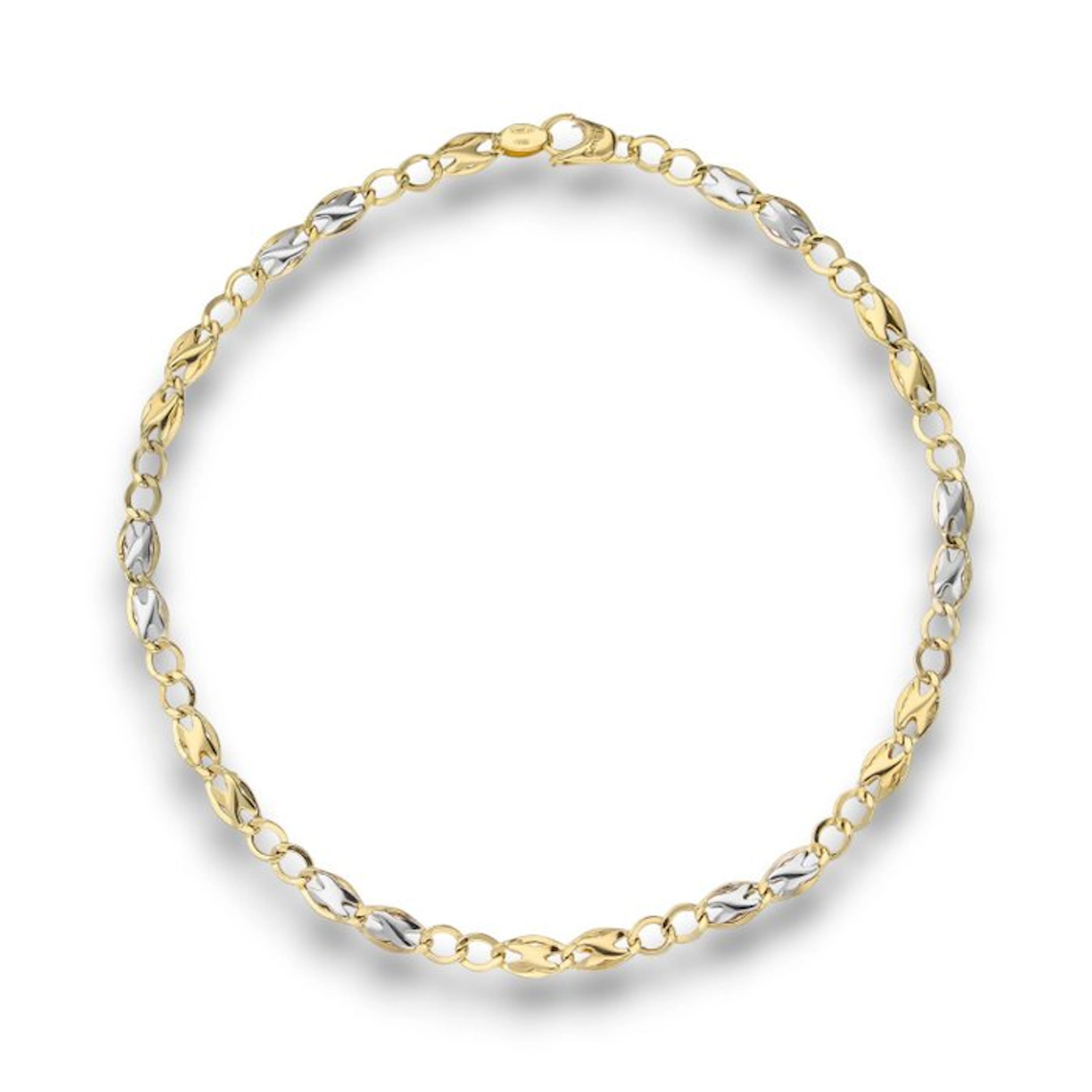 Bracelet - 18 kt. Yellow gold, White gold - Micro Bracelet 2.7 g