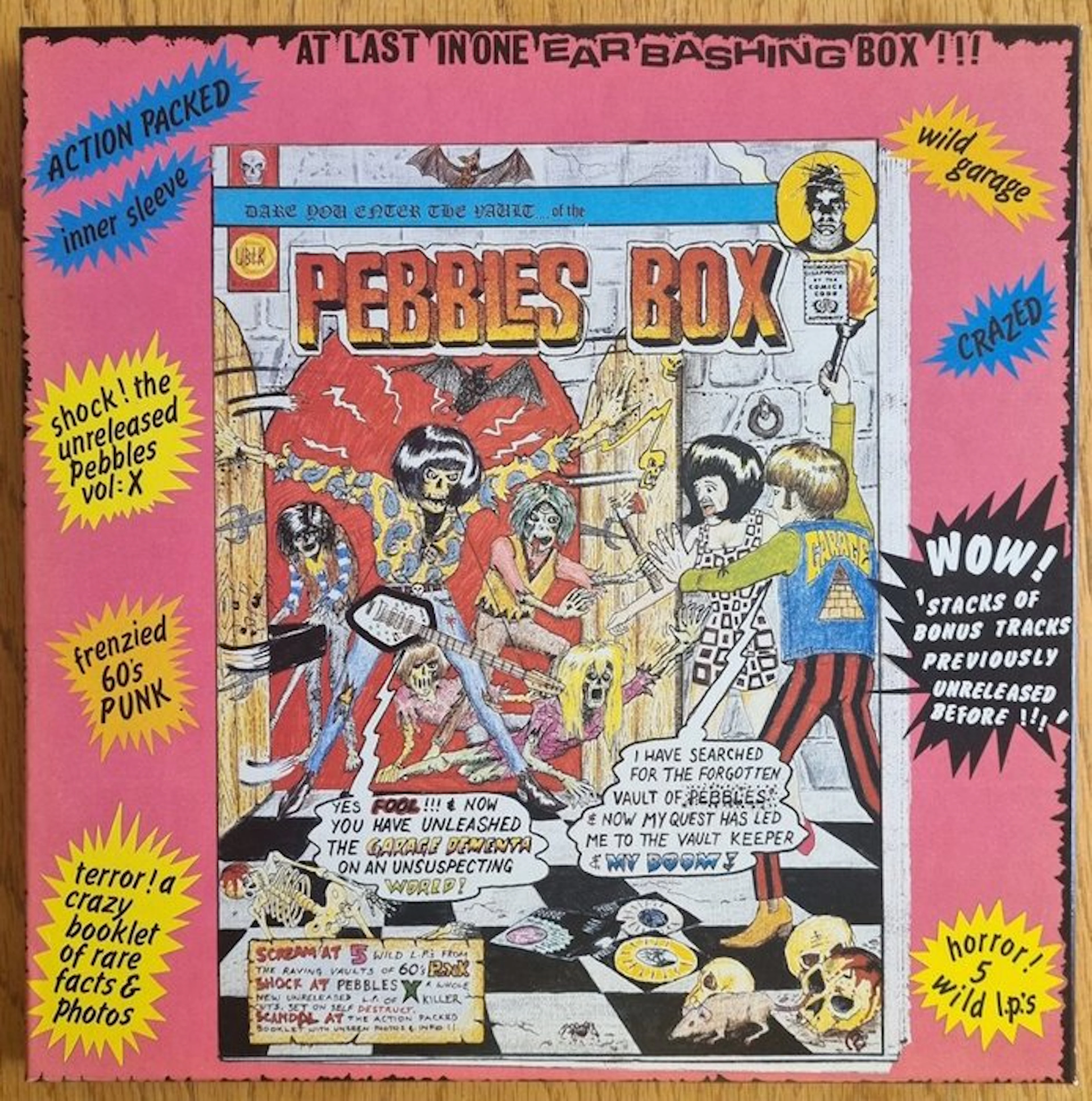Various 60s Punk/Garage/Psychedelia - Pebbles Box (5LP...