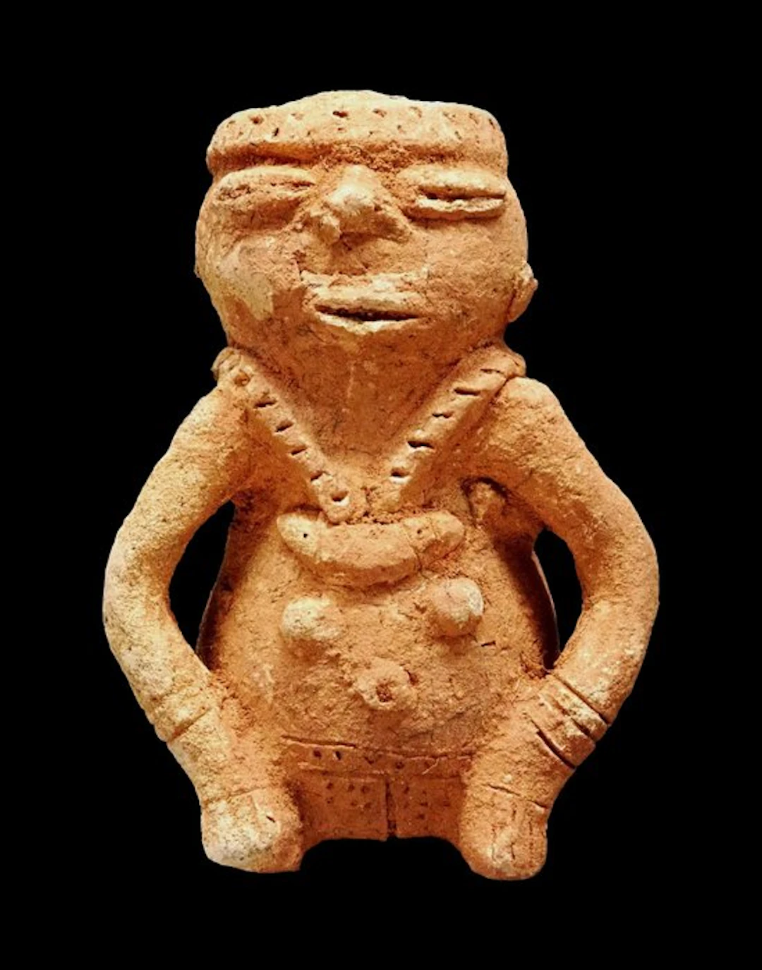 Pre-Columbian - Female statuette of the Sinu culture...